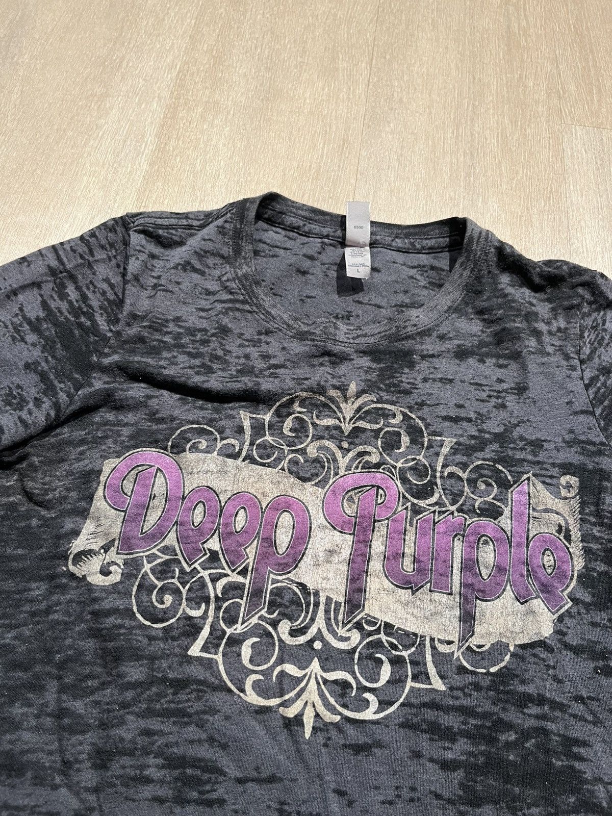 Vintage Deep Purple Shirt Large Womens Size L / US 10 / IT 46 - 1 Thumbnail