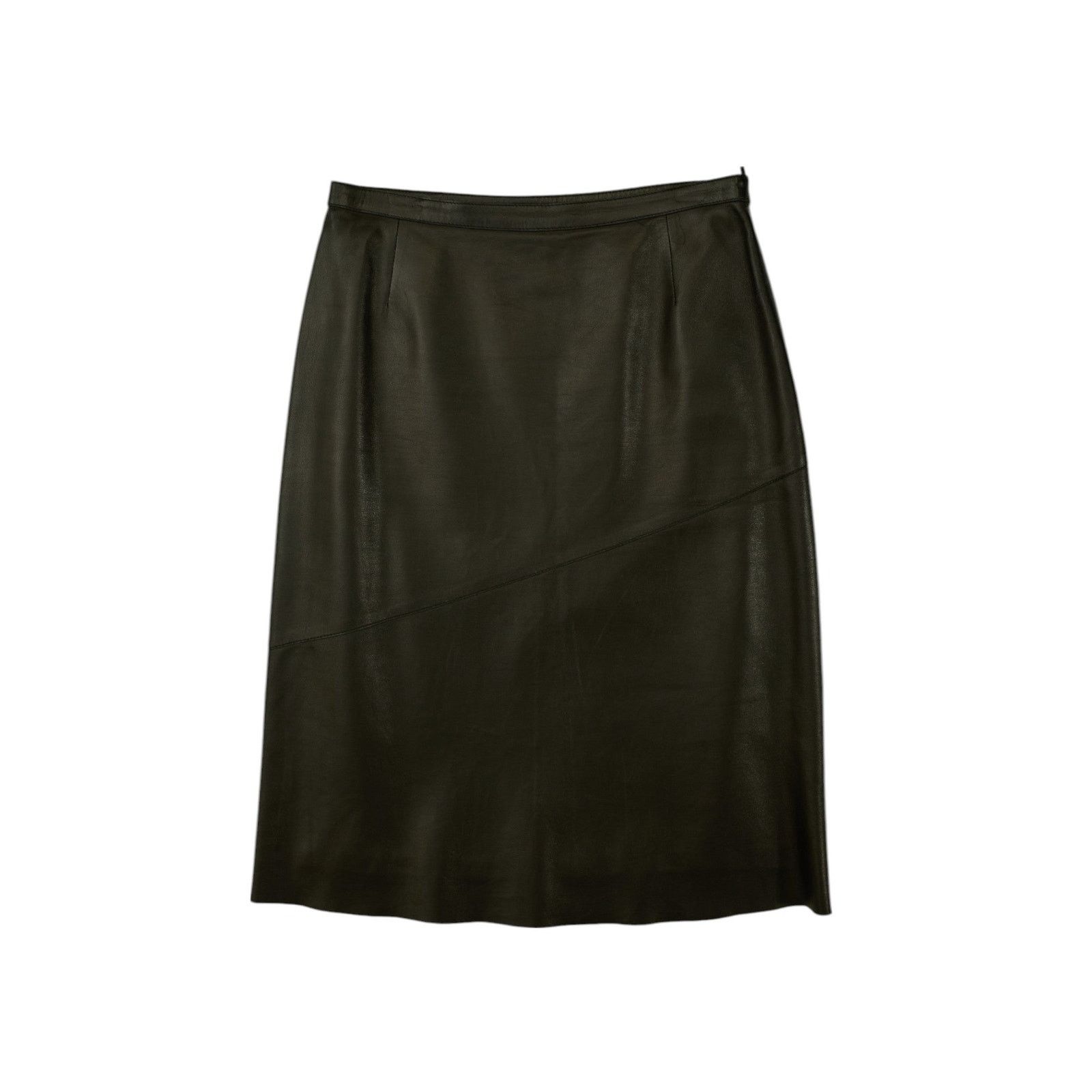 Gucci by Tom Ford Black Leather Skirt Size 26" / US 2 / IT 38 - 1 Thumbnail