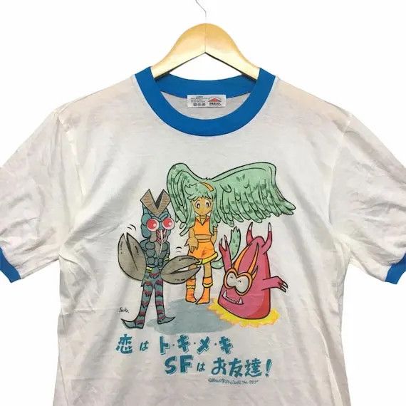Anime × Vintage Vtg 80’ Anime ULTRAMAN ALIEN BALTAN Monster Manga Tee Shirt Size US M / EU 48-50 / 2 - 1 Thumbnail
