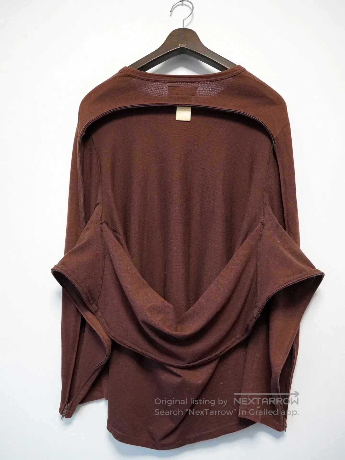 Yohji Yamamoto Yohji Yamamoto 2004AW Back Zip Longsleeve. Size US L / EU 52-54 / 3 - 2 Thumbnail