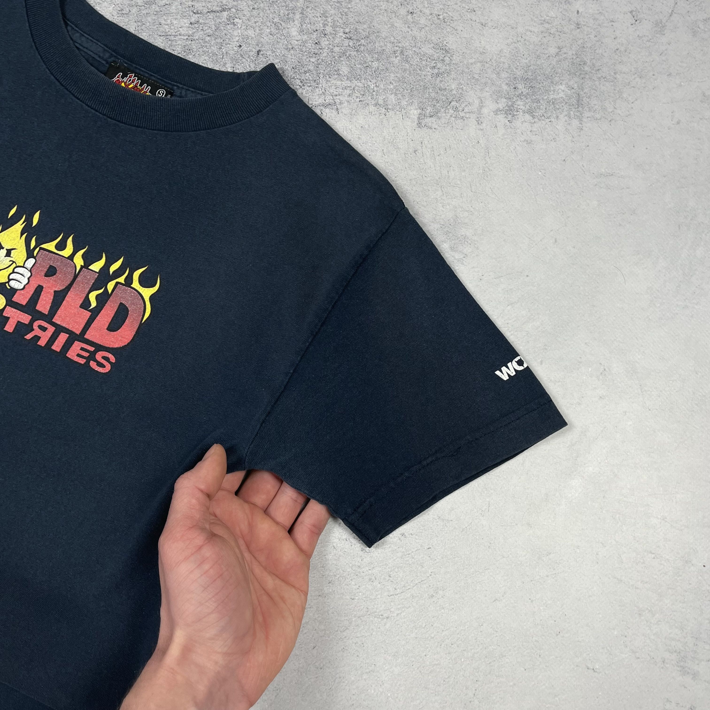 World Industries Vintage World Industries Flameboy Big Logo T Shirt 90’s Size US S / EU 44-46 / 1 - 13 Thumbnail