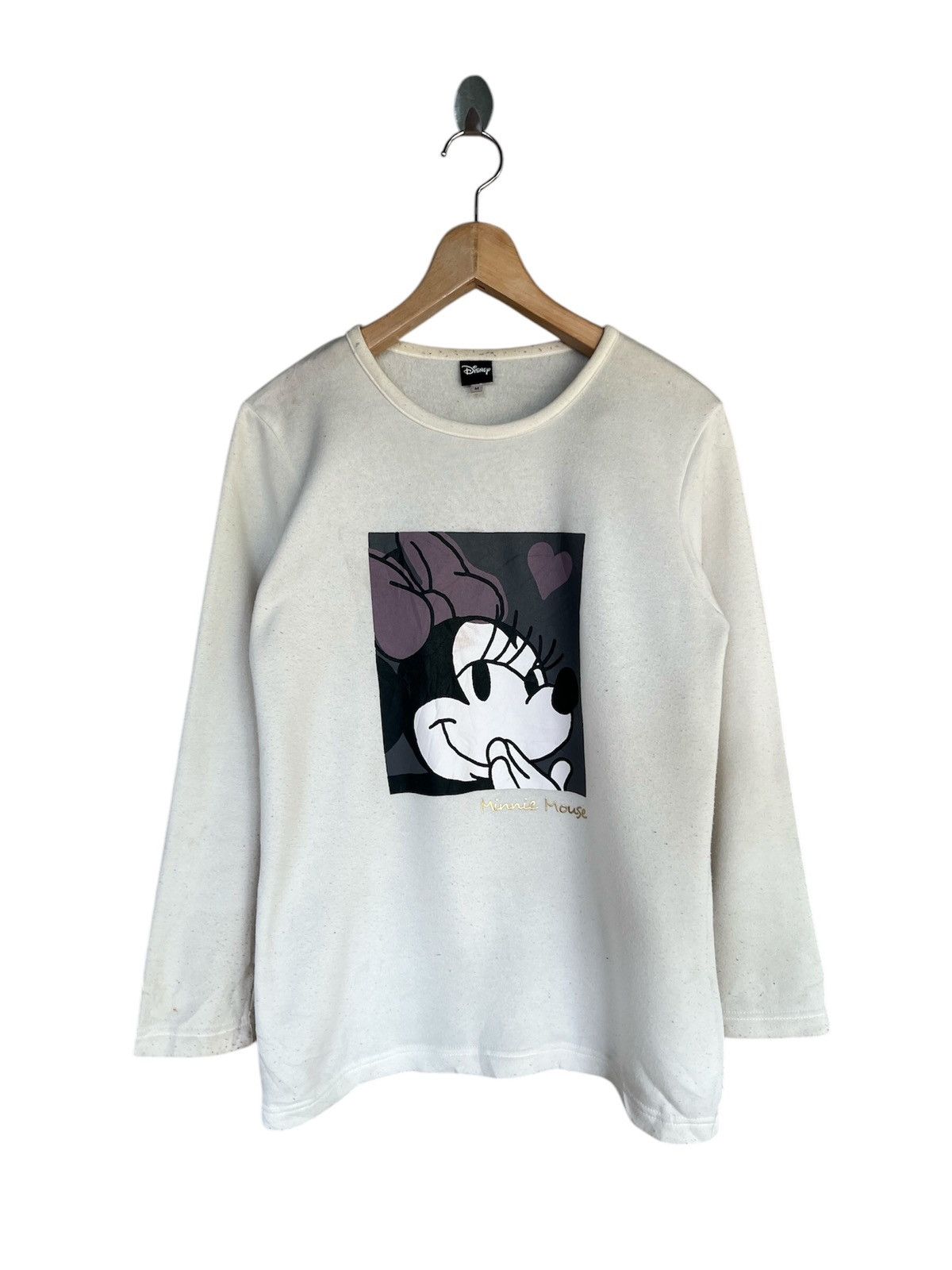 Disney × Mickey Mouse Vintage Minnie Mouse Sweatshirt Size M / US 6-8 / IT 42-44 - 1 Thumbnail