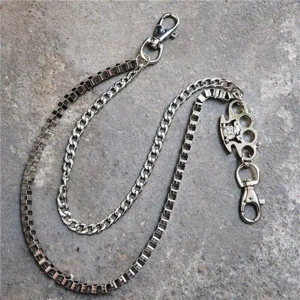 Jewelry Punk Multilayer Metal Pants Chain Size ONE SIZE - 1 Thumbnail