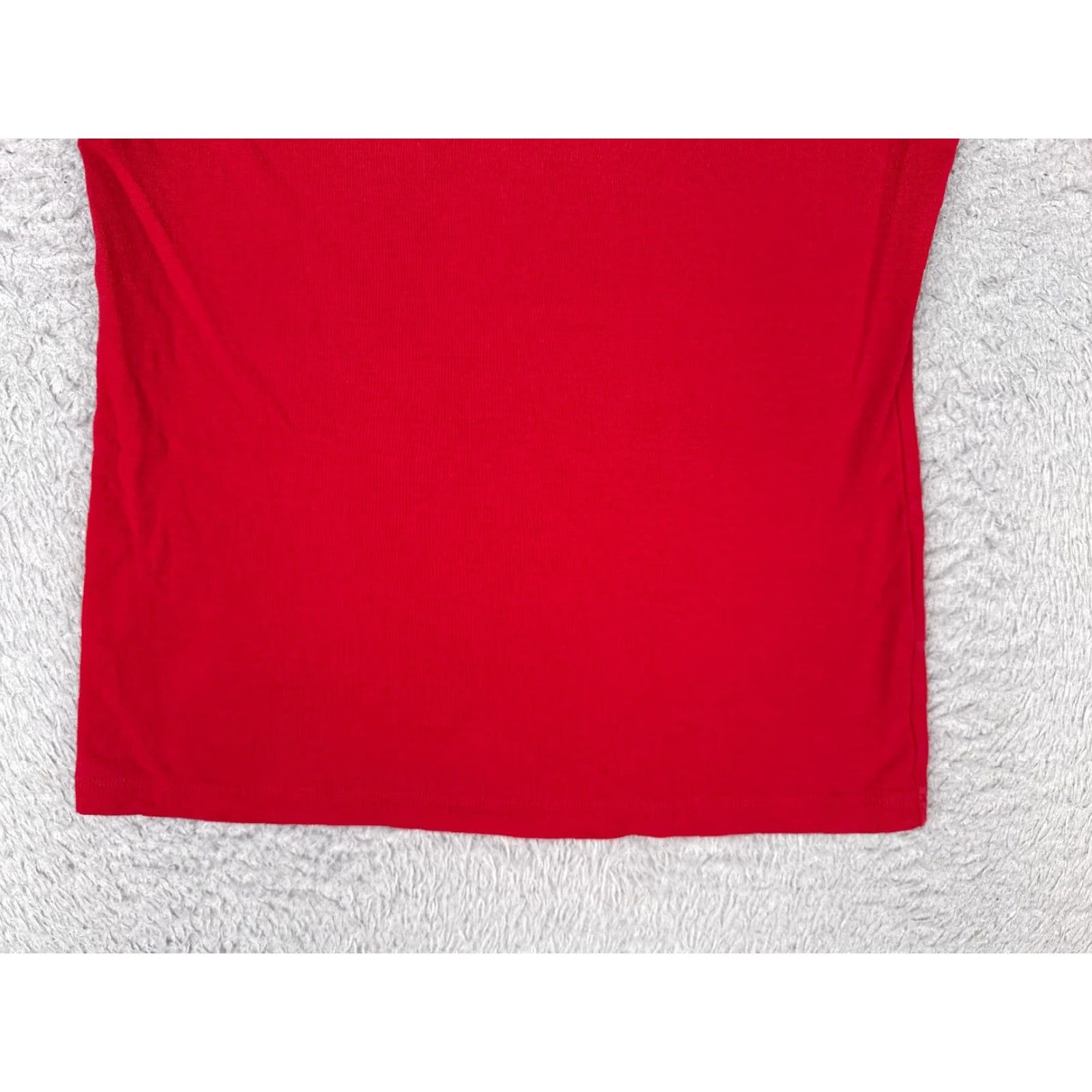 Ralph Lauren Lauren Ralph Lauren Shirt Women Small Red Cotton Jersey Casual Short Sleeve Sports Size S / US 4 / IT 40 - 5 Thumbnail