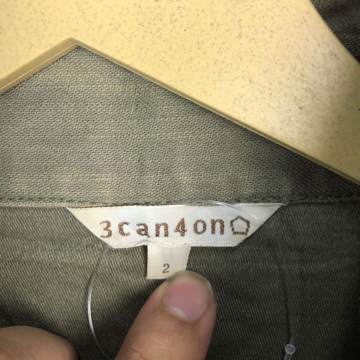 Japanese Brand 3 Can4on Green multipocket military army jacket #A533 Size US M / EU 48-50 / 2 - 13 Thumbnail