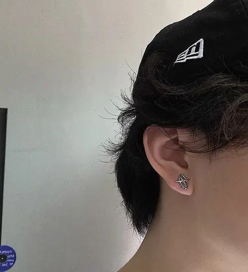 Designer Retro punk earrings Size ONE SIZE - 2 Thumbnail