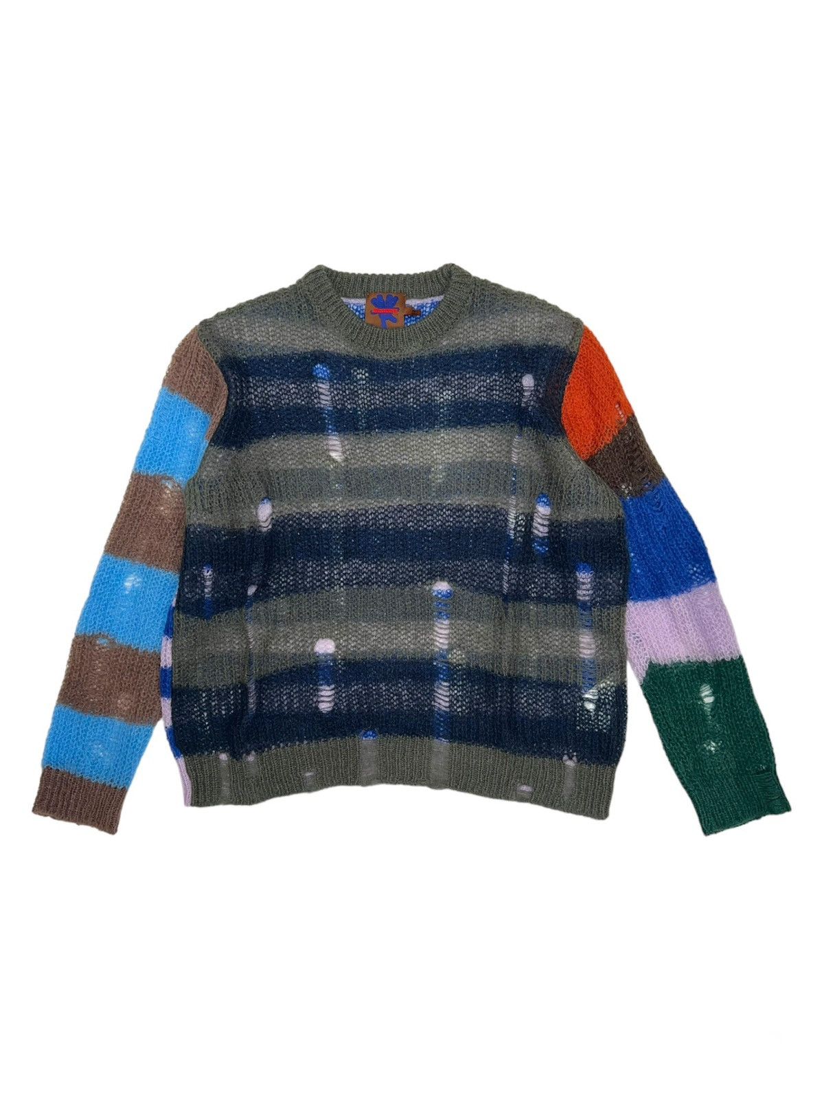 image of Heaven By Marc Jacobs Stripey Knit Sweater, Men's (Size Small)