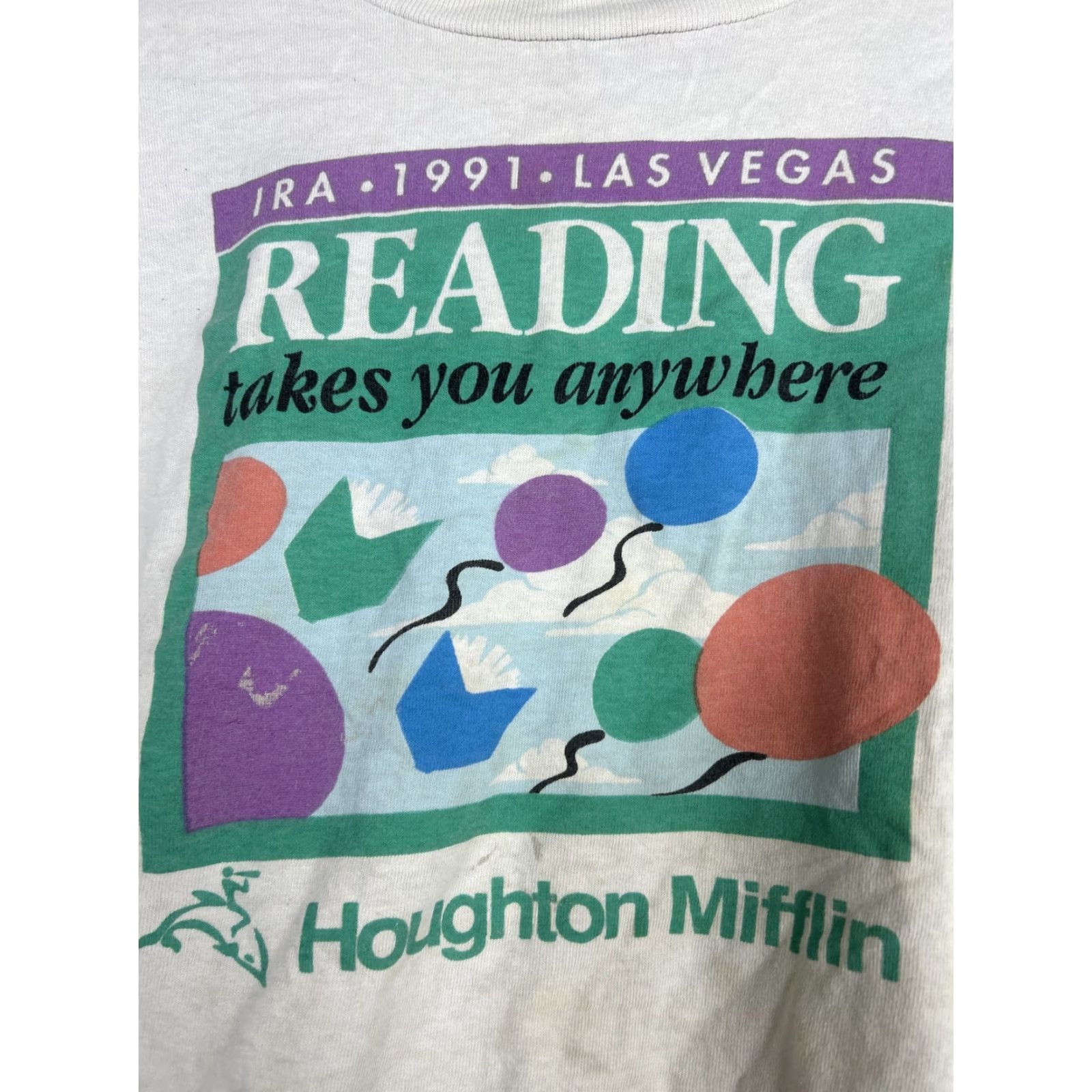 Vintage VINTAGE Four Seasons T-Shirt Men XL White 1991 Las Vegas Reading Cotton Short Sleeve Size US XL / EU 56 / 4 - 7 Thumbnail