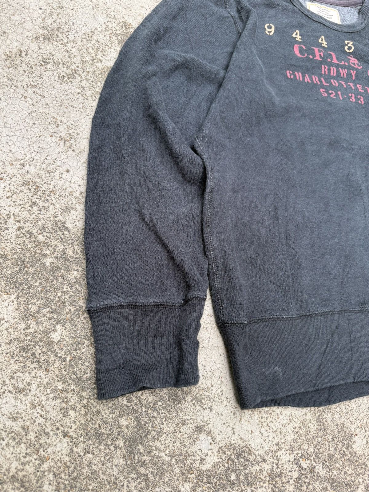Freewheelers ⚡️Back Number Military Roundneck Sweatshirt - L Size US M / EU 48-50 / 2 - 3 Thumbnail