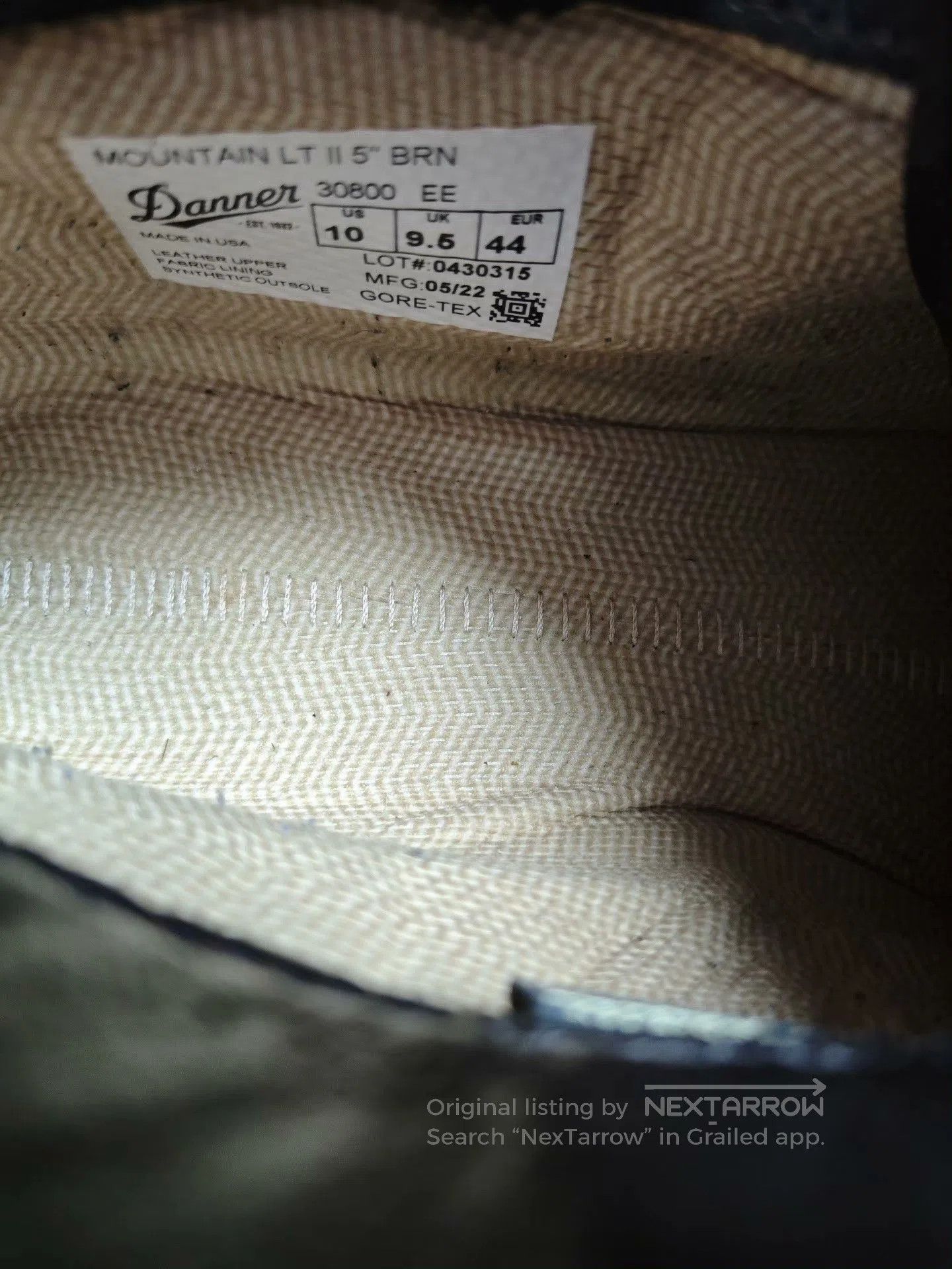 Danner Danner 30800 Hiking Boot. Size US 10 / EU 43 - 9 Thumbnail