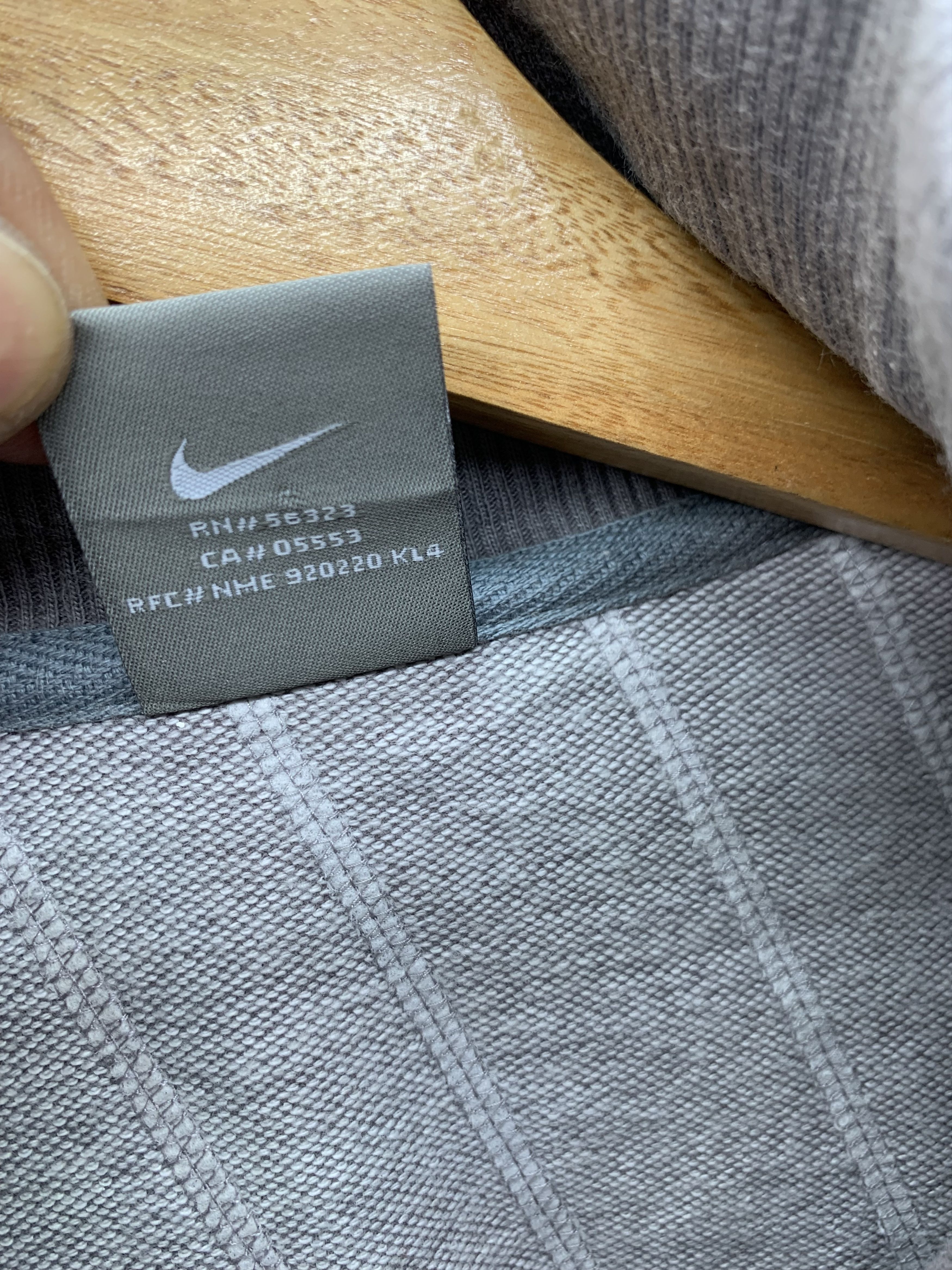 Nike Vintage Faded Nike Sweater Zipped Size US M / EU 48-50 / 2 - 7 Thumbnail