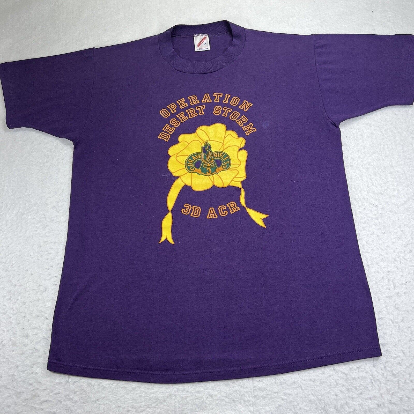 Jerzees Vintage Jerzees Operation Desert Storm Graphic Tee Size US L / EU 52-54 / 3 - 1 Thumbnail