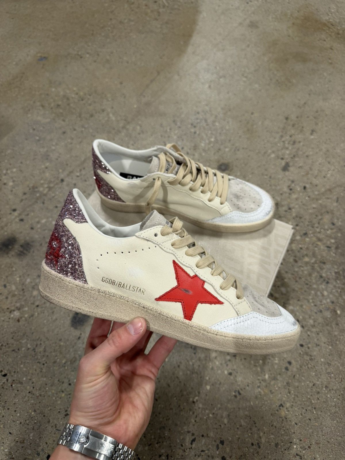Golden Goose Golden Goose Ballstar Limited Edition Sneaker NEW 700$ Size US 6 / IT 36 - 2 Thumbnail