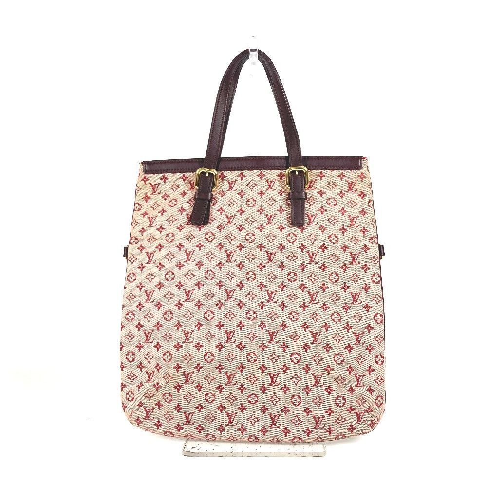 Louis Vuitton M92210 Monogram Mini Francoise Shawl Handbag Briefcase Tote Bag Canvas Women Three Red