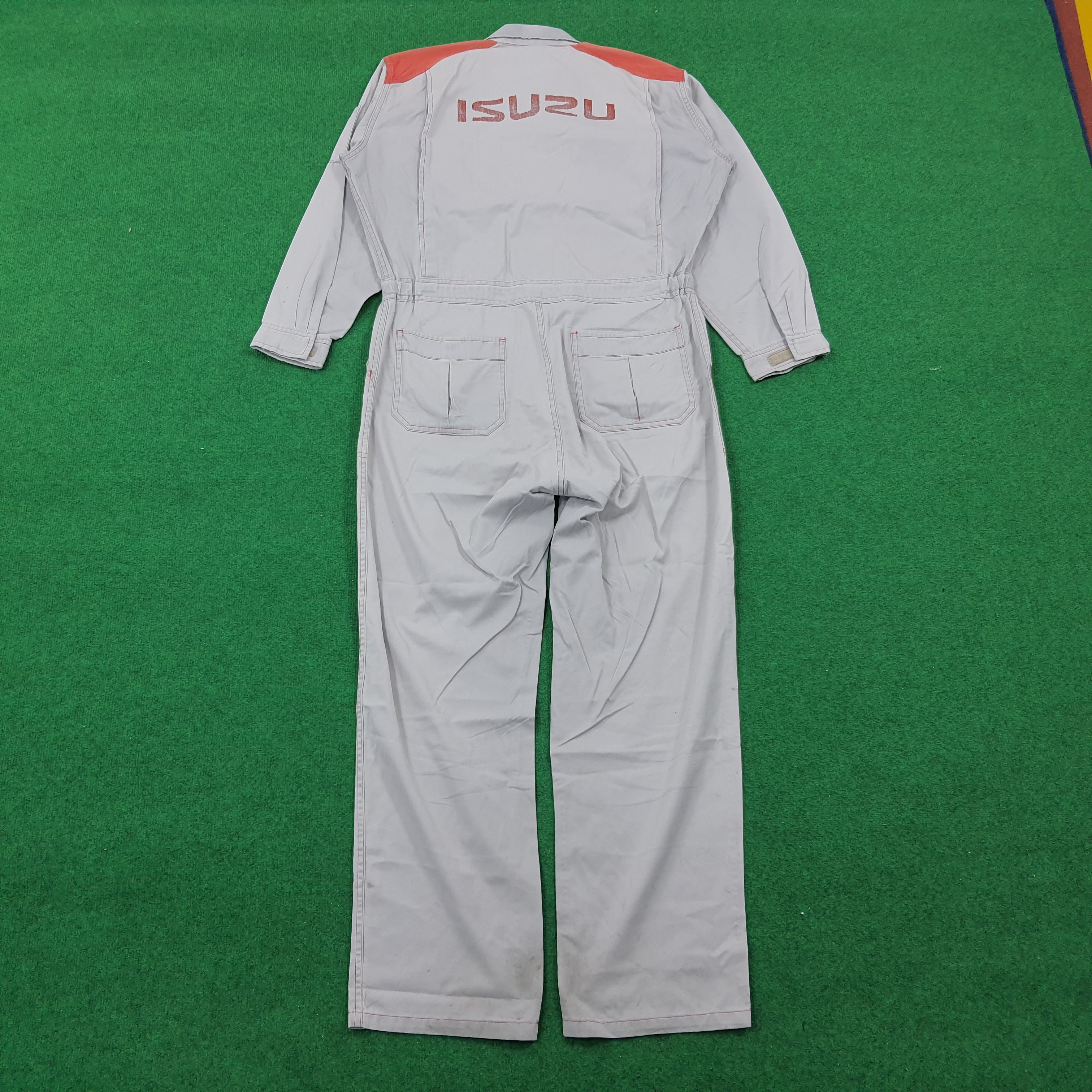 Japanese Brand × Vintage Vintage ISUZU Motorsports Japan Brand Racing Coverall Size US L / EU 52-54 / 3 - 2 Thumbnail