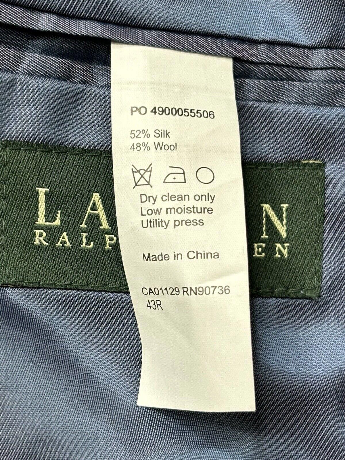 Lauren Ralph Lauren Lauren Ralph Lauren Silk Wool Blazer Jacket Men's 43R Size 42R - 3 Thumbnail