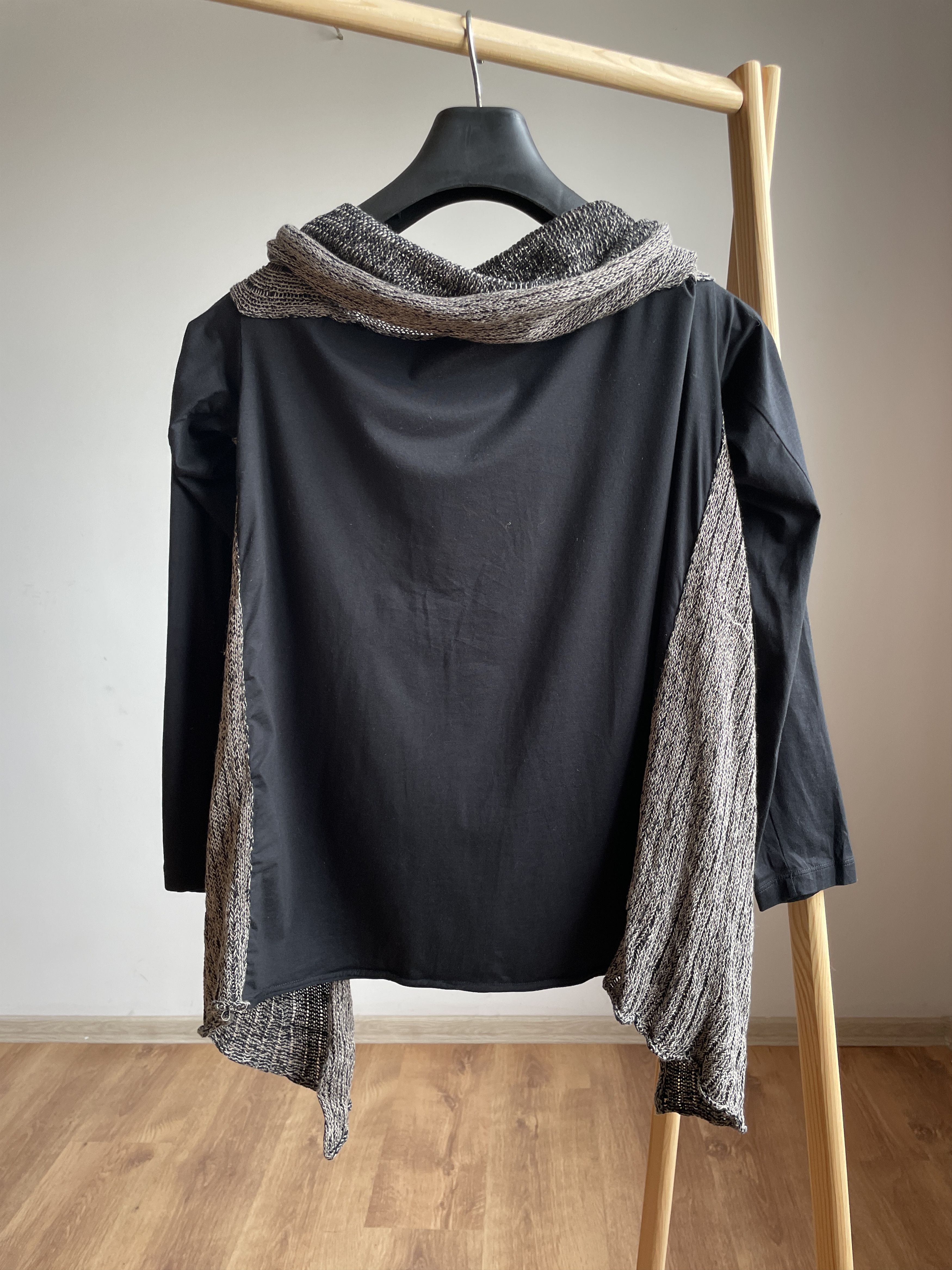 Fabiana Filippi Fabiana Filippi Womens Shawl Collar Open Front Cardigan Size M / US 6-8 / IT 42-44 - 4 Thumbnail