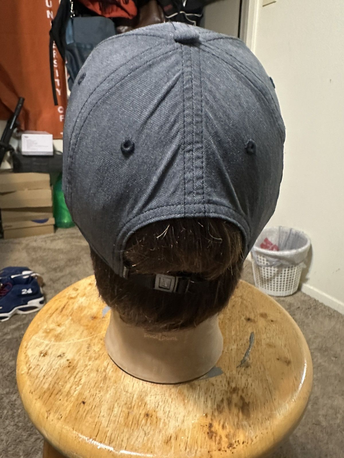Nike × PGA Tour × Vintage Vintage Nike golf “triple black & grey” hat 00s Size ONE SIZE - 4 Thumbnail