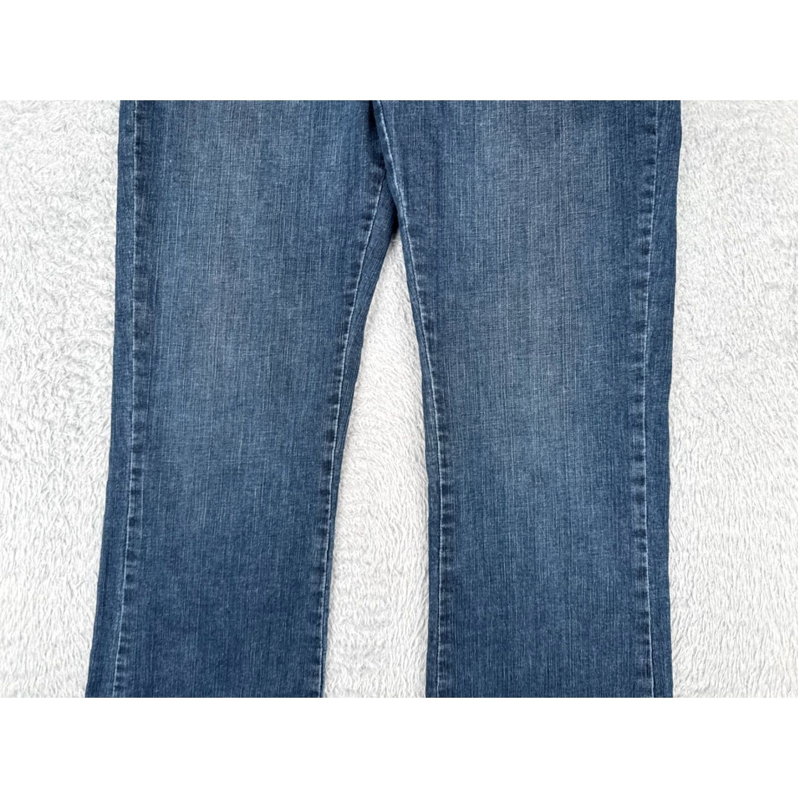 Lee VINTAGE Lee Jeans Women 10 Bootcut Denim Mid Rise 29in Waist Distressed Cotton Blend Womens Size 32" / US 10 / IT 46 - 3 Thumbnail