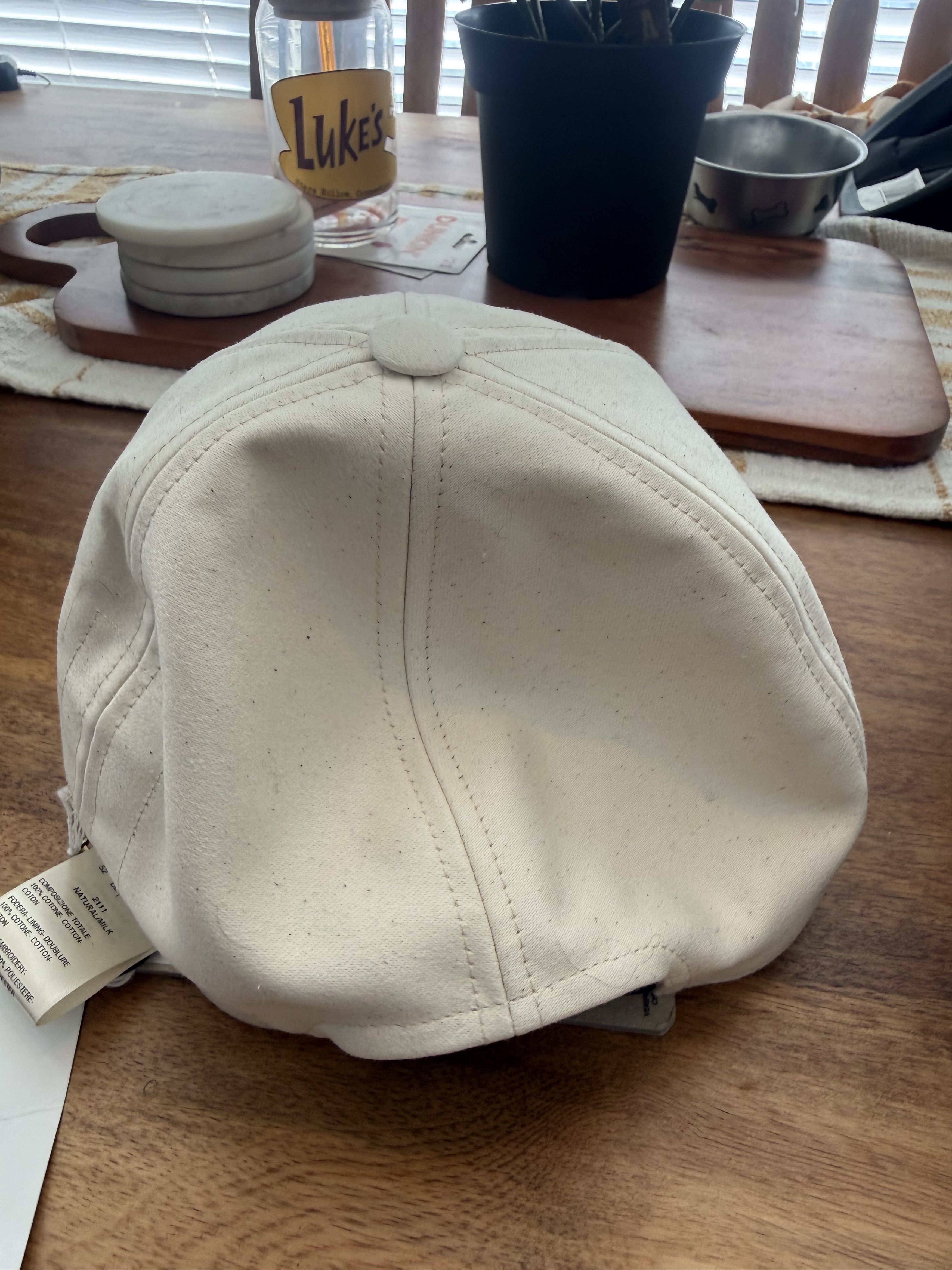 Rick Owens Drkshdw Rick owens Drkshdw Lido Hat BNWT natural Size 42 - 2 Thumbnail