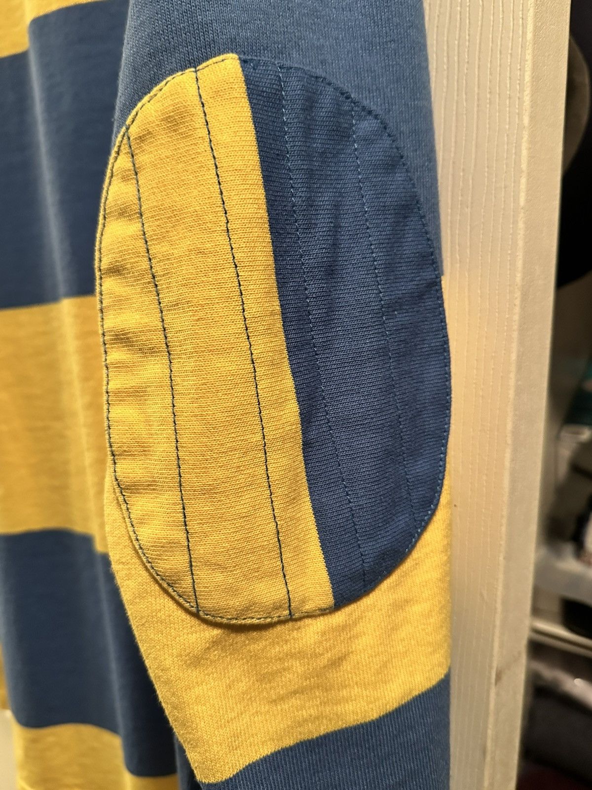 Polo Ralph Lauren Polo Ralph Lauren heavyweight long sleeve Yellow /ilght blue Size US L / EU 52-54 / 3 - 4 Thumbnail