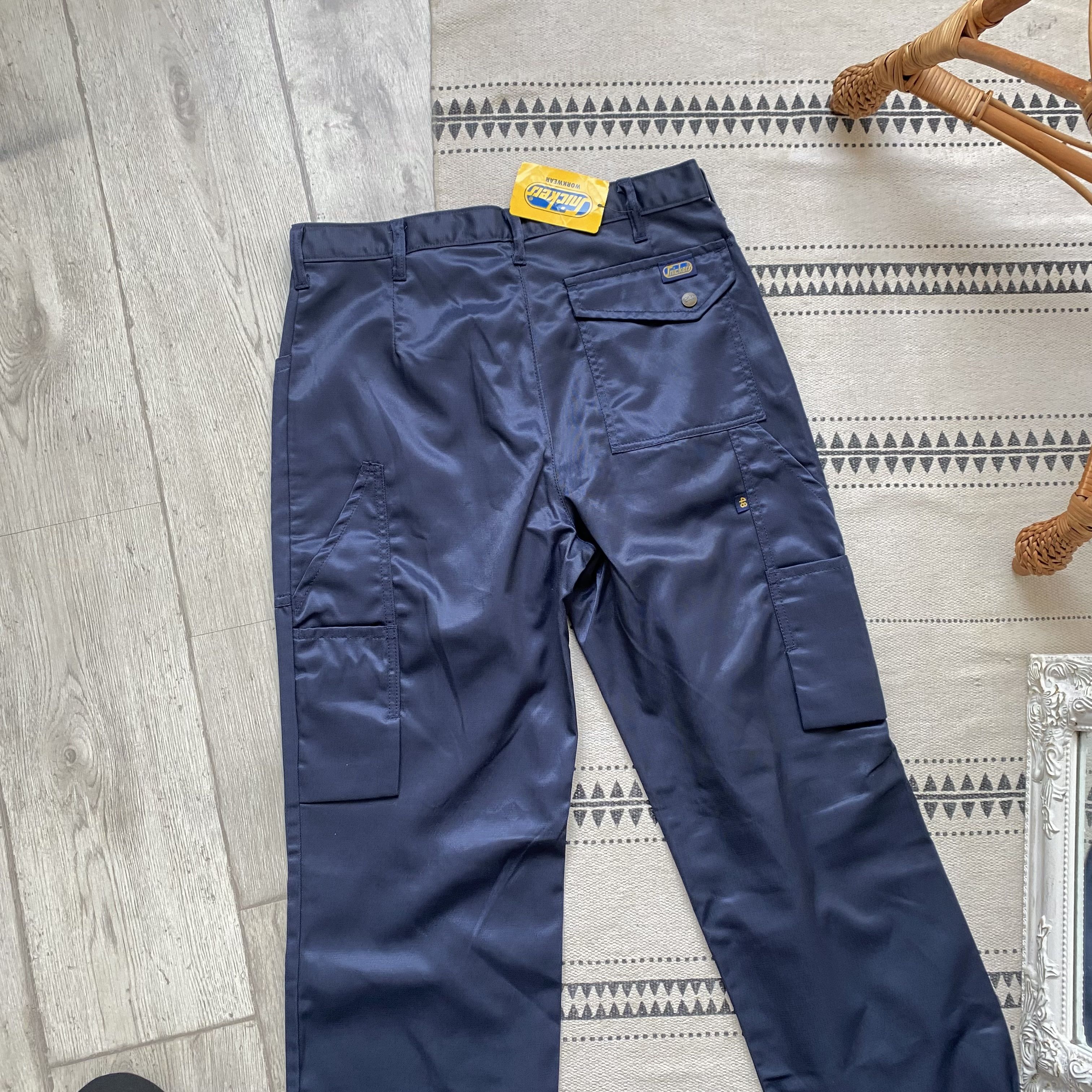 Dickies 🛠️Vintage 80s Dickies Style Work Baggy Pants Snickers Size US 32 / EU 48 - 6 Thumbnail