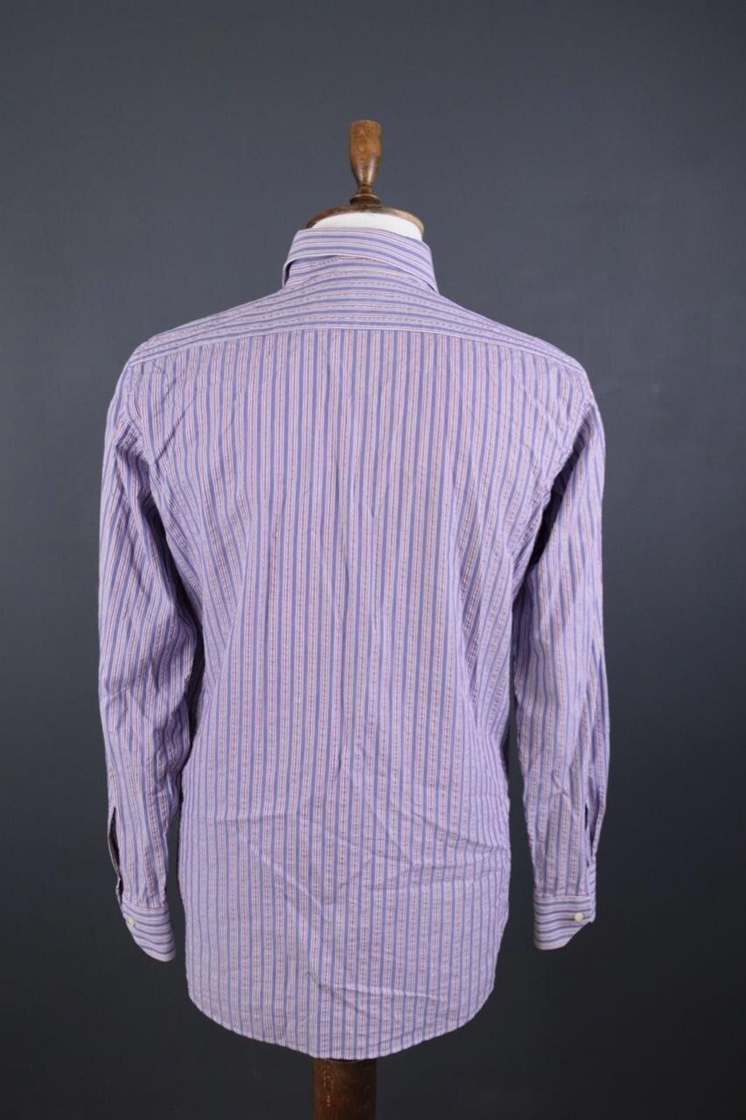Etro Etro Milano Multicolor Striped Button Down Shirt Size 40 Size US M / EU 48-50 / 2 - 7 Thumbnail