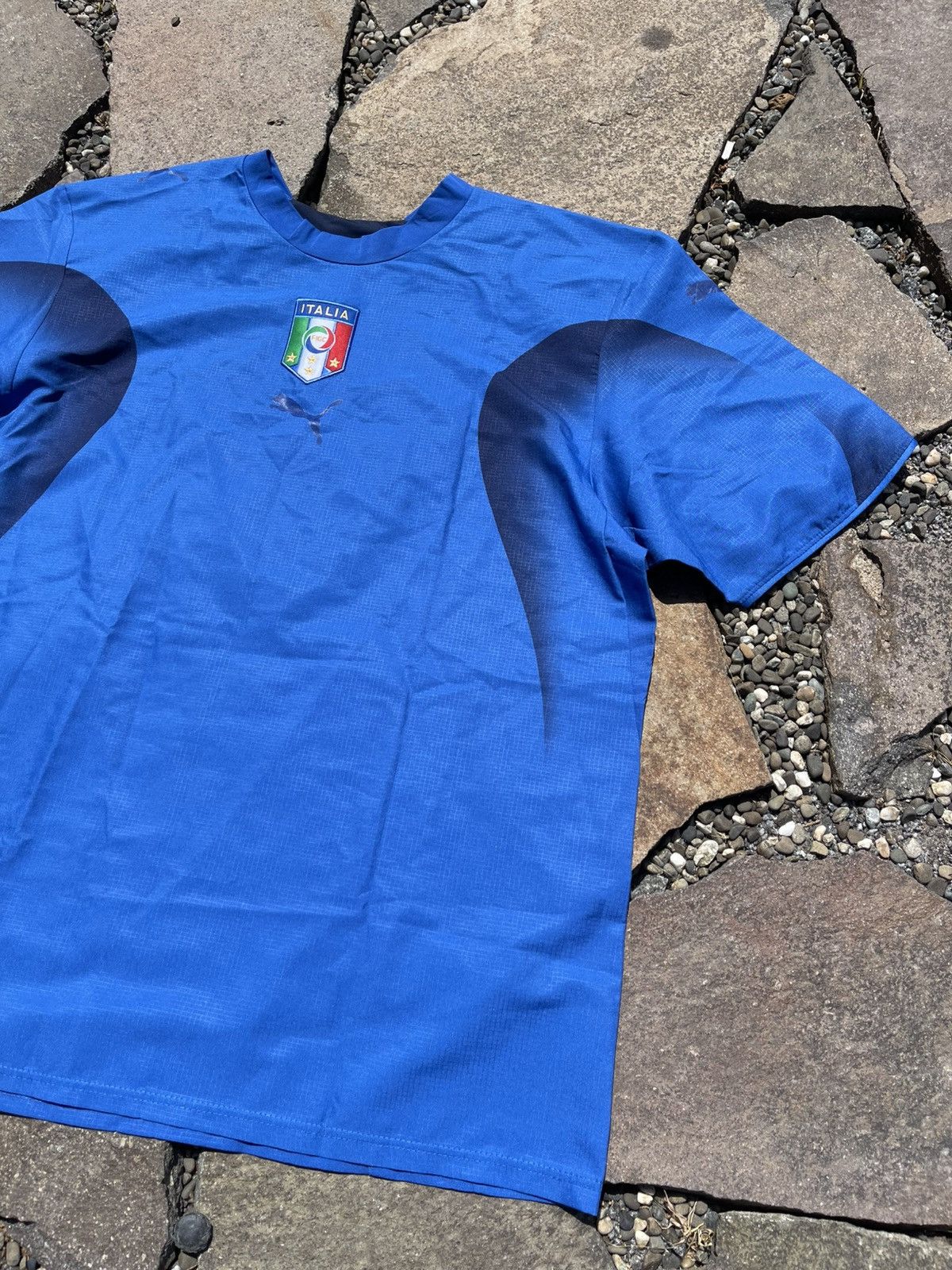 Neil Barrett × Puma 2006 Puma Italy Vintage soccer jersey trikot light Italia Size US XL / EU 56 / 4 - 3 Thumbnail