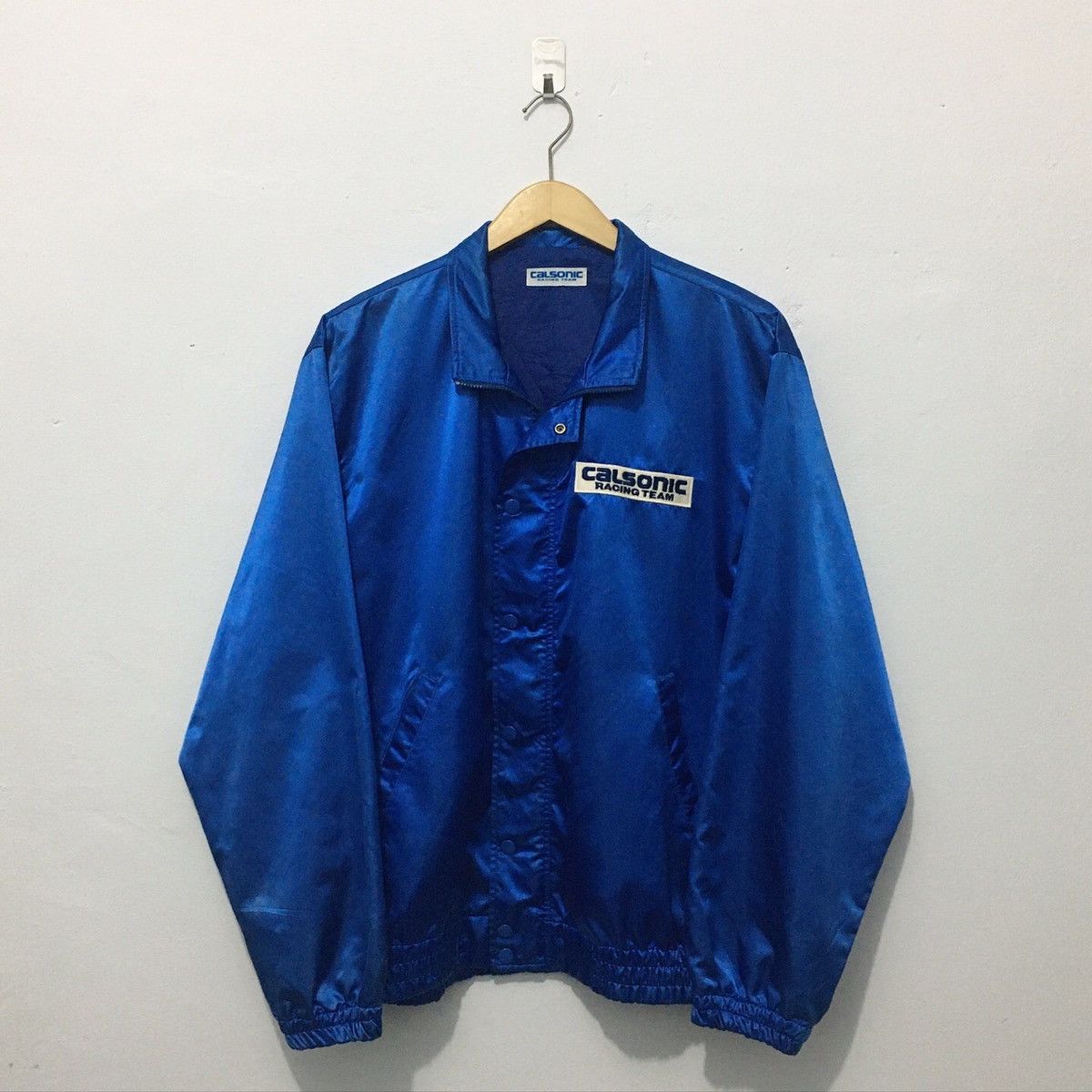 Gear for Sports × Vintage Vintage Nissan Calsonic Racing Team Jacket JDM Size US L / EU 52-54 / 3 - 6 Thumbnail