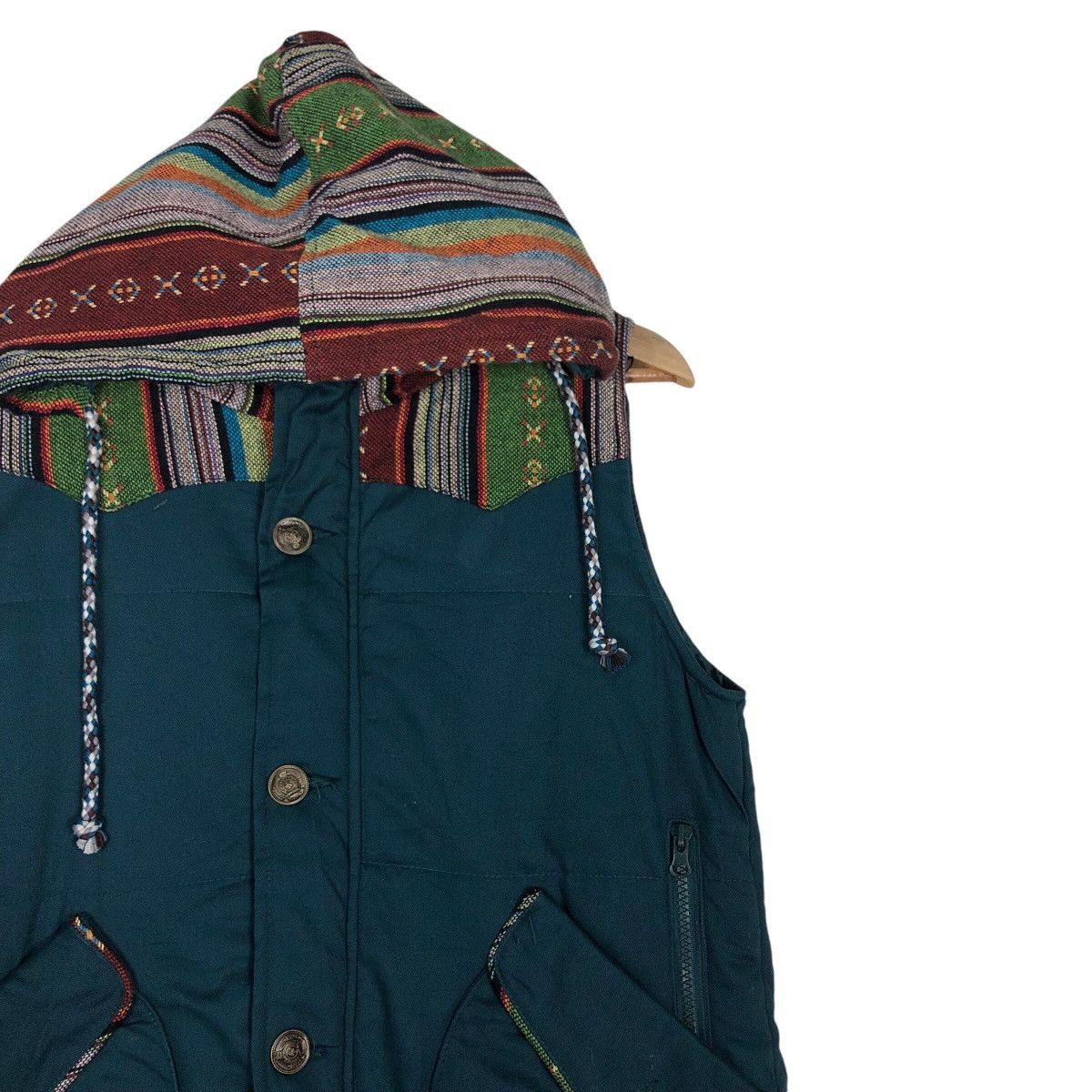 Japanese Brand 📌Vintage Vest Chimayo Design Navajo Power To The People Size US M / EU 48-50 / 2 - 7 Thumbnail