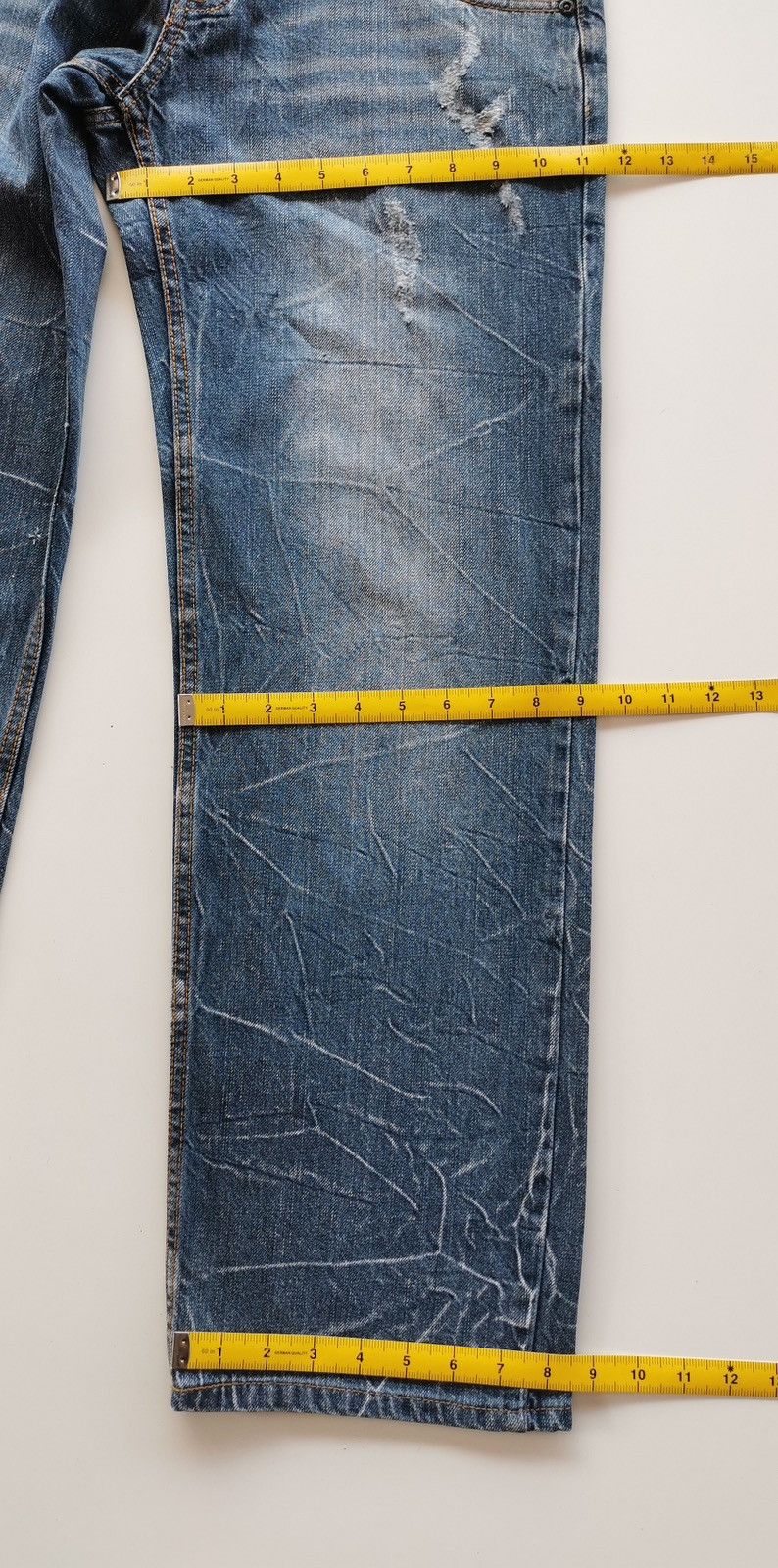 Hysteric Glamour Jeans Double Waist Nylaus Style Hysteric Glamour Size 31x39 Size US 31 - 12 Thumbnail