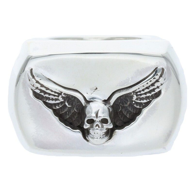 Chrome Hearts Chrome Hearts Foti PJ Mahalia Flying Skull Ring