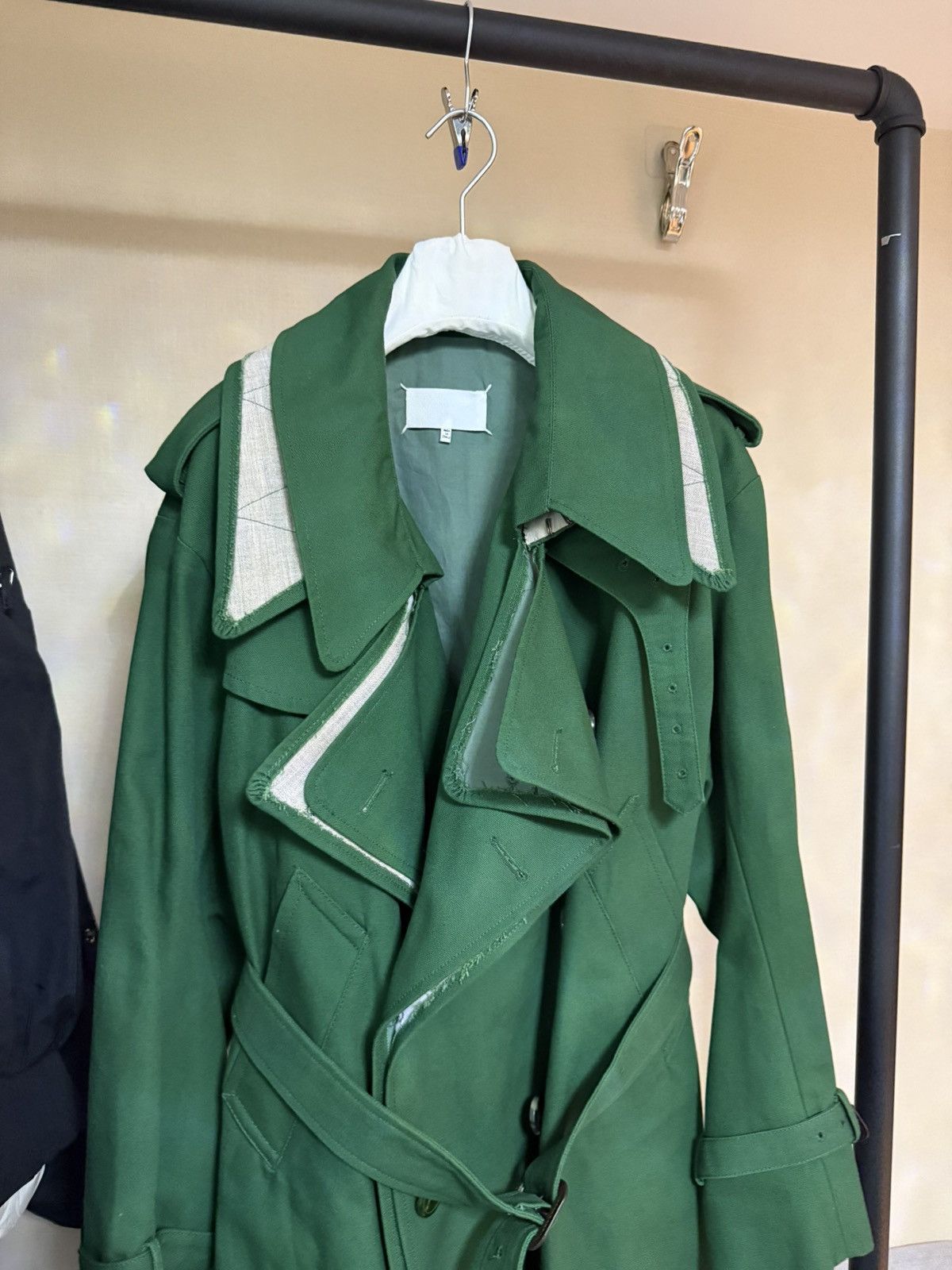 Maison Margiela Maison Margiela FW20 Co-Ed deconstructed double layer coat Size US S / EU 44-46 / 1 - 12 Thumbnail