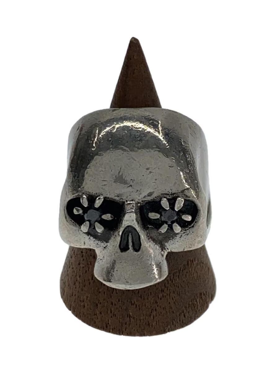 Number (N)ine SS2004 Onyx Stone Skull Ring Size ONE SIZE - 1 Thumbnail