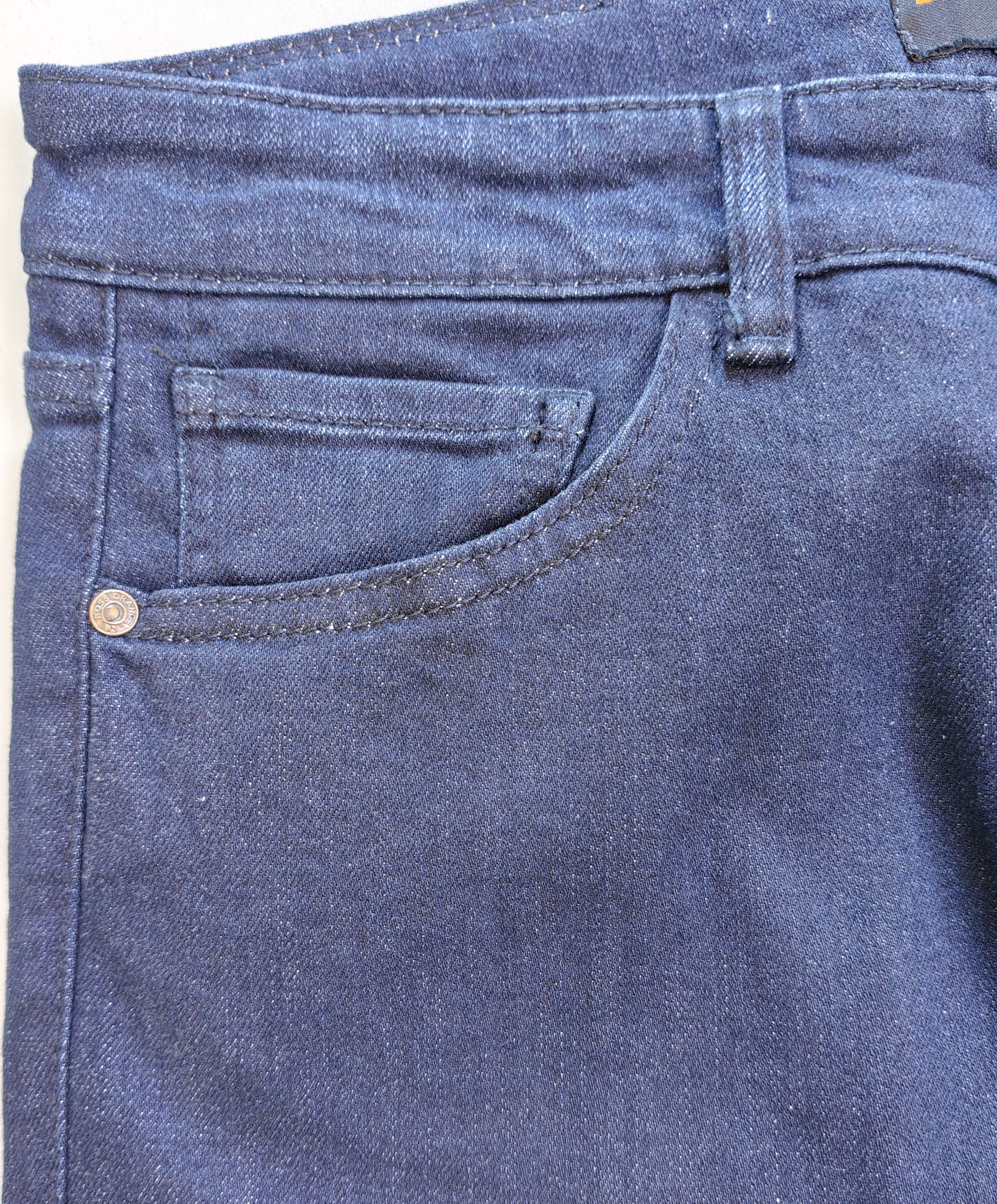 Hugo Boss BOSS Relaxed Fit men's Jeans Free Shipping T/6095 Size US 32 / EU 48 - 12 Thumbnail
