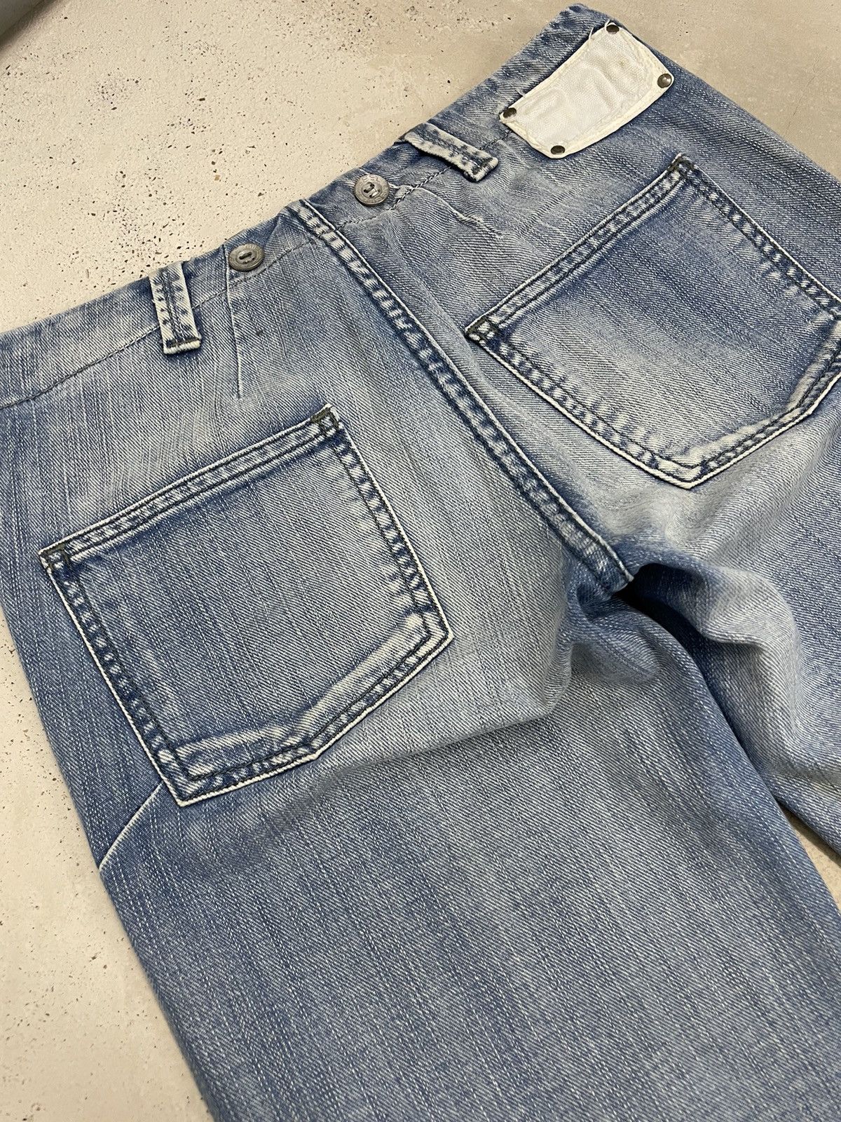 Diesel Diesel Purly Wide Leg Flare Old Money Italian Style Size US 29 - 15 Thumbnail