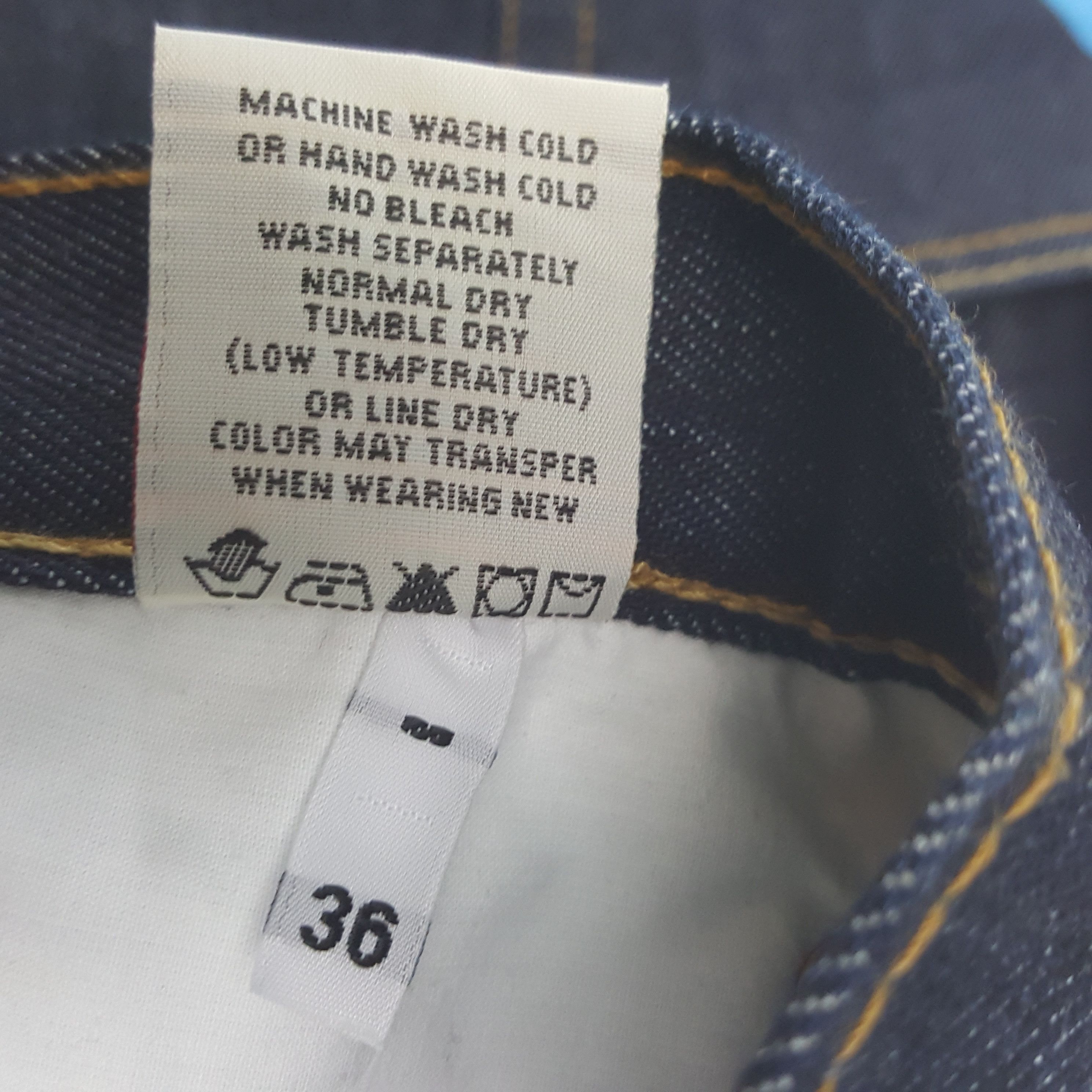 Japanese Brand Vintage Evisu Japanese Brand Daicock Denim Jeans C280N26 Size US 34 / EU 50 - 9 Thumbnail