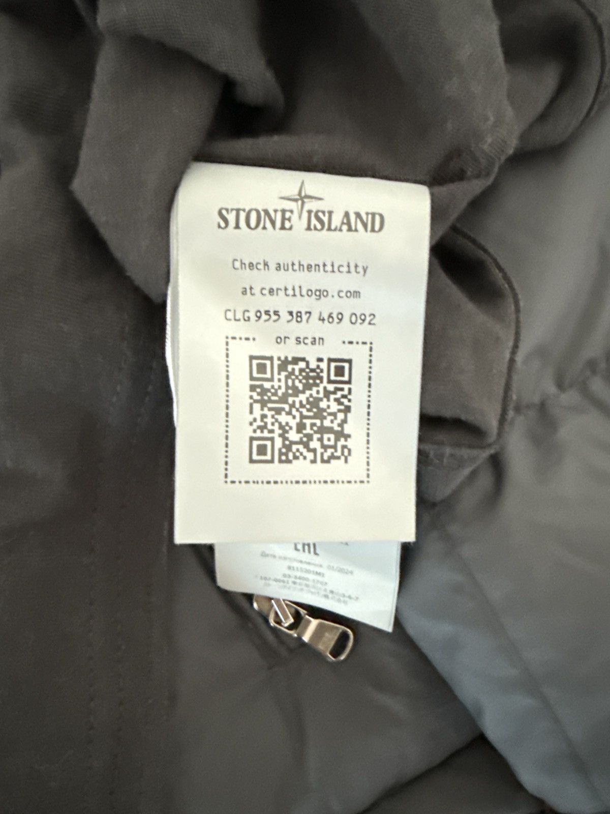 Stone Island Stone Island Black Organic Cotton T-Shirt Size US M / EU 48-50 / 2 - 4 Thumbnail