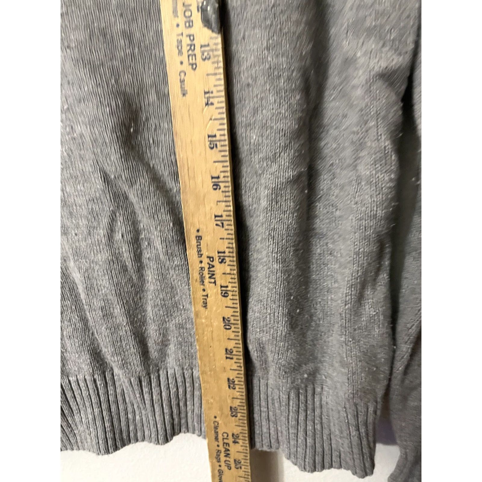 Chaps VINTAGE Chaps Crew Neck Sweater Shirt XL Gray Cream Stripes Mens Size US XL / EU 56 / 4 - 4 Thumbnail
