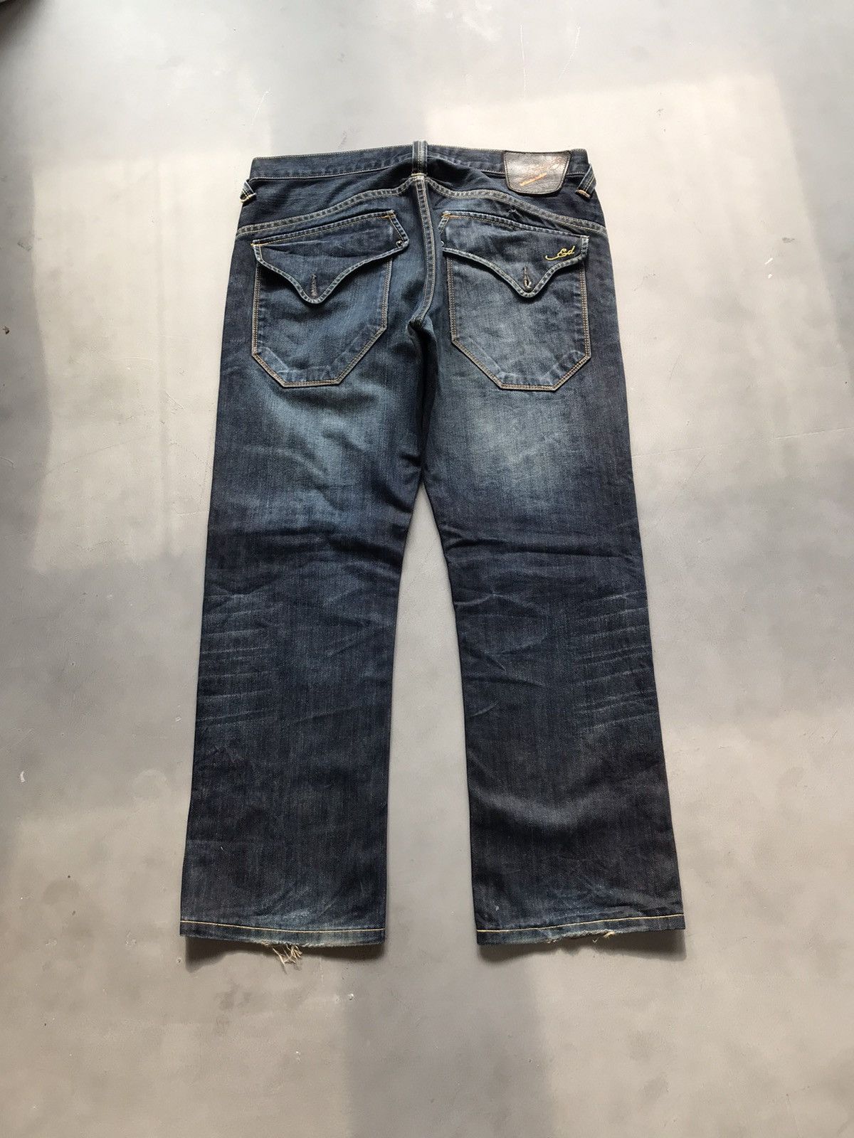 Ed Hardy Vintage Ed hardy embroidered denim Size US 36 / EU 52 - 2 Thumbnail