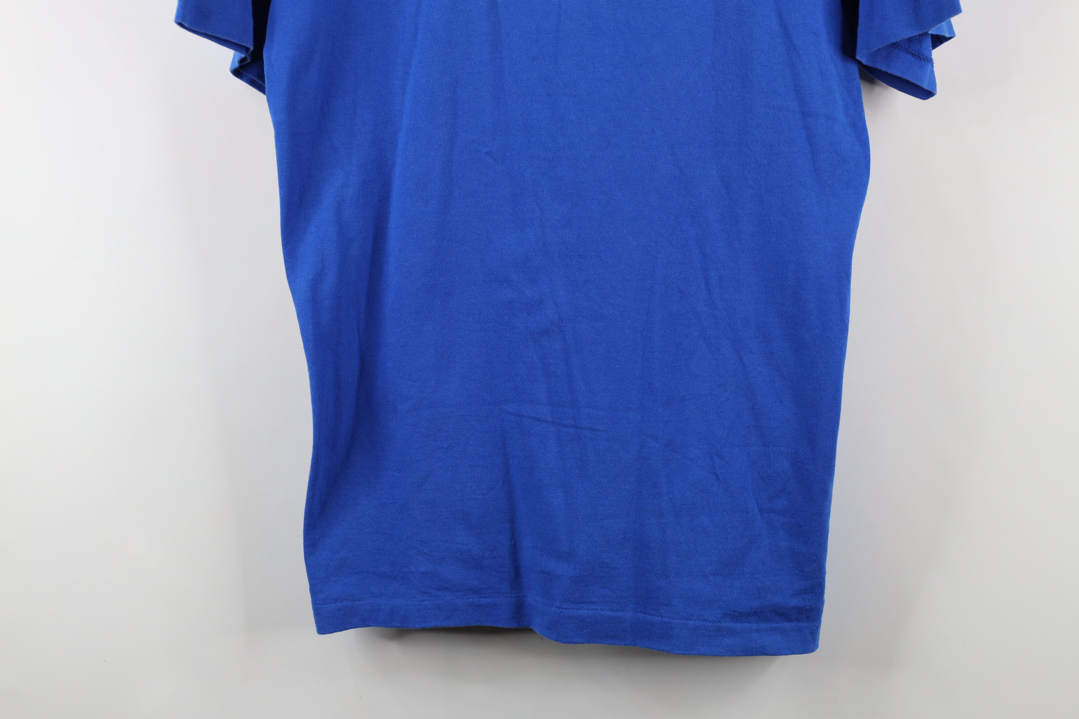 Vintage Vintage 90s The Alamo San Antonio T-Shirt Blue Cotton USA Size US L / EU 52-54 / 3 - 3 Thumbnail