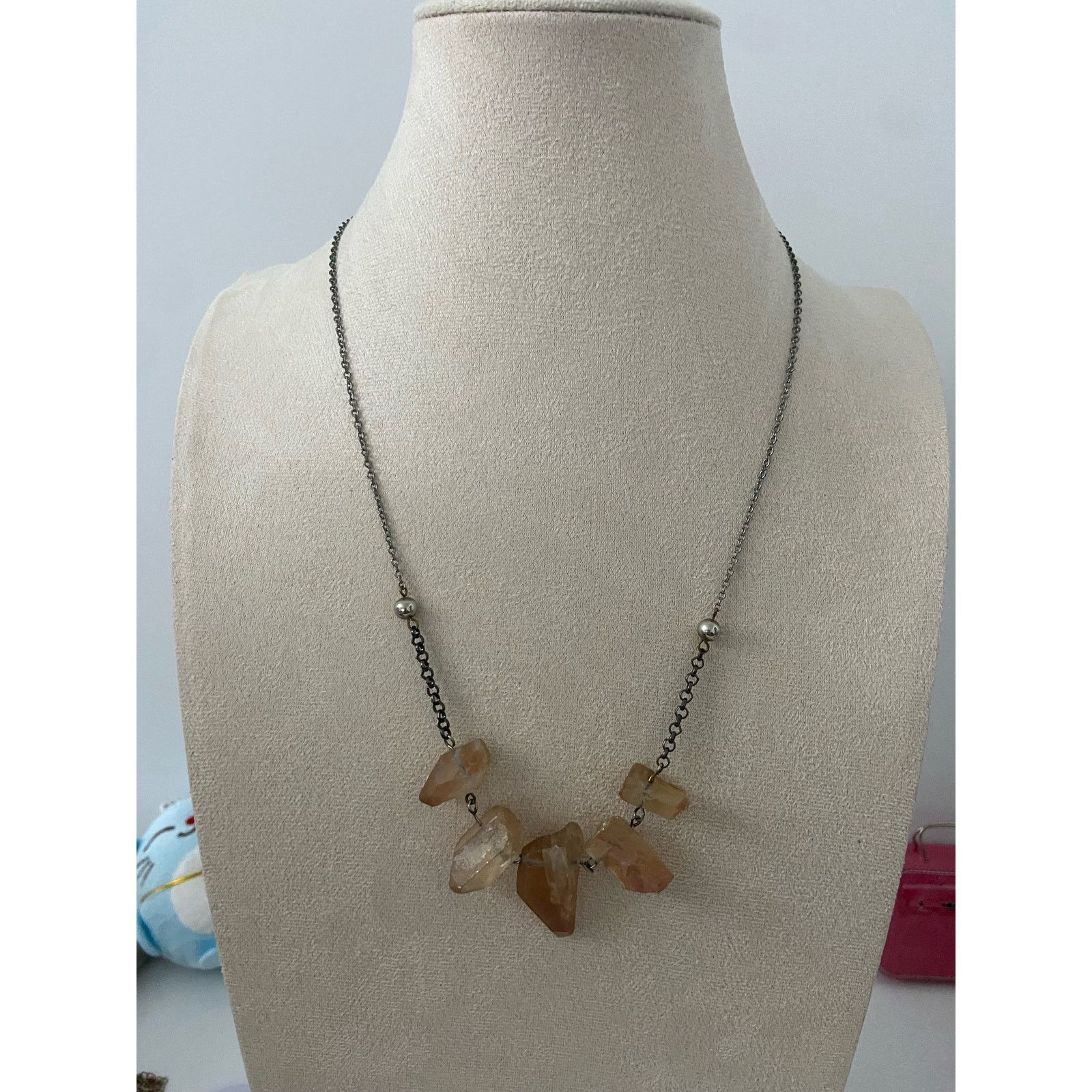 Other Citrine quartz crystal necklace Size ONE SIZE - 1 Thumbnail