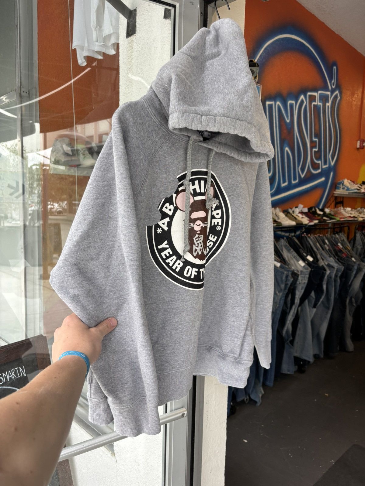 Bape Medium fits small bape year of the mouse hoodieb Size US S / EU 44-46 / 1 - 2 Thumbnail
