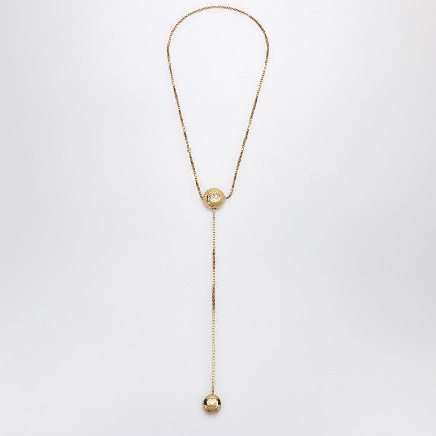 Loewe Double F o1d2blof0824 Size: OS / Anagram Pebble Necklace Size ONE SIZE - 1 Thumbnail