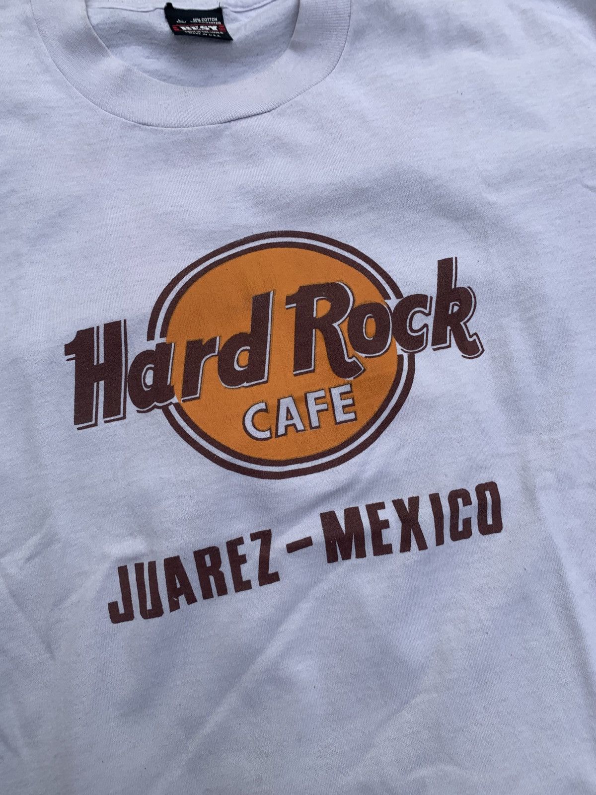 Vintage Vintage Hard Rock Cafe Juarez Mexico Size US L / EU 52-54 / 3 - 2 Thumbnail