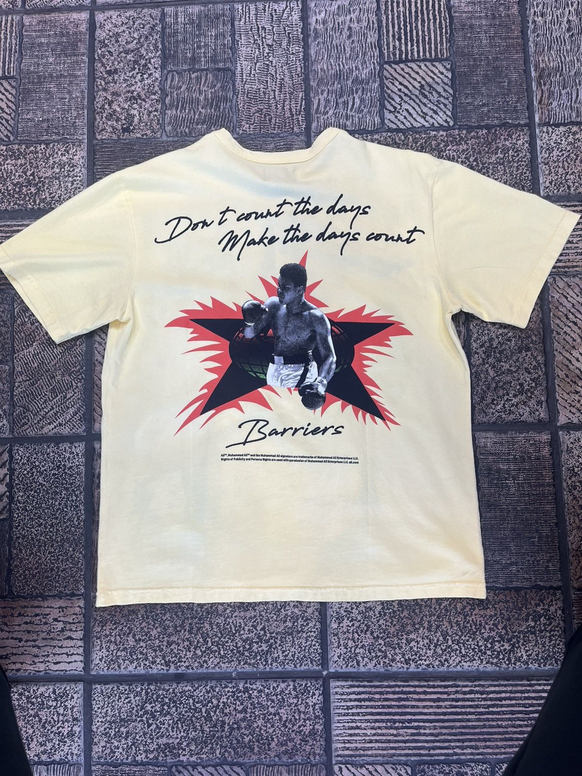 Barriers New Barriers Mohammad Ali T-Shirt Sz. Medium Size US M / EU 48-50 / 2 - 2 Thumbnail