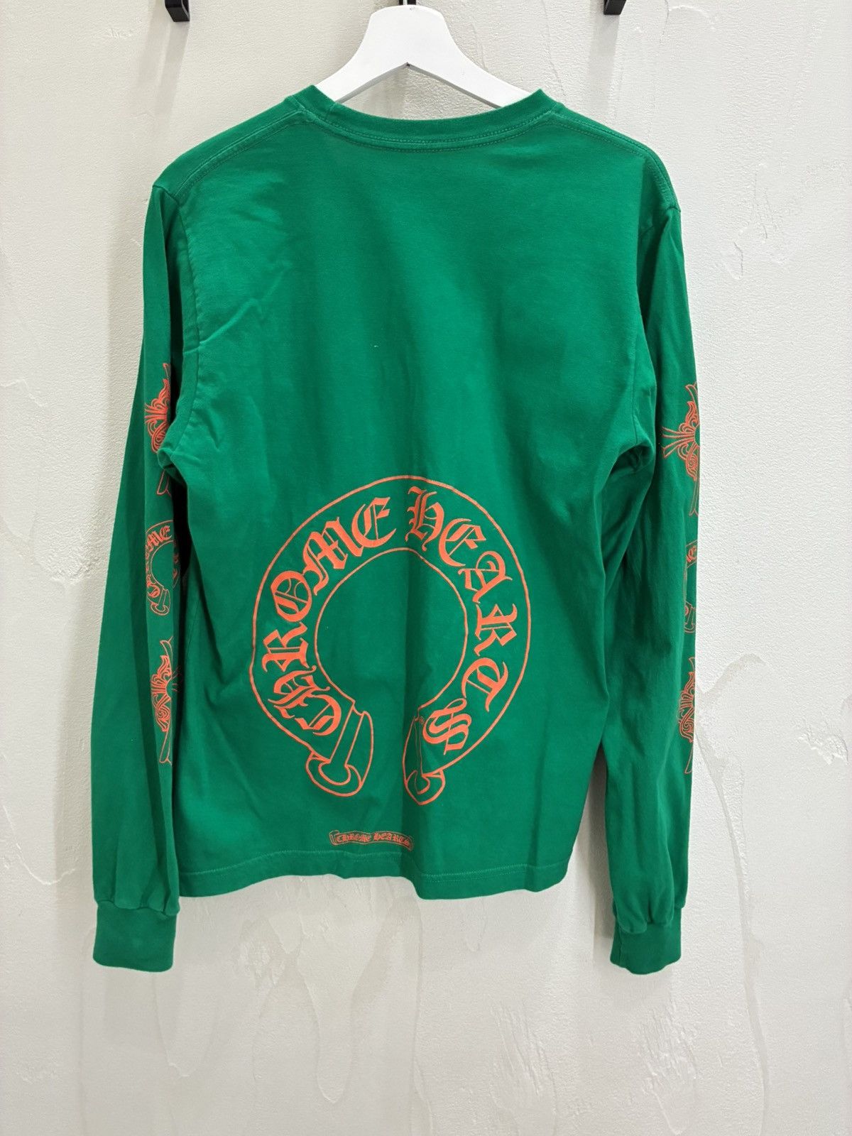 Chrome Hearts CHROME HEARTS HORSESHOE CROSS LOGO LONG SLEEVE T-SHIRT Size US M / EU 48-50 / 2 - 4 Thumbnail