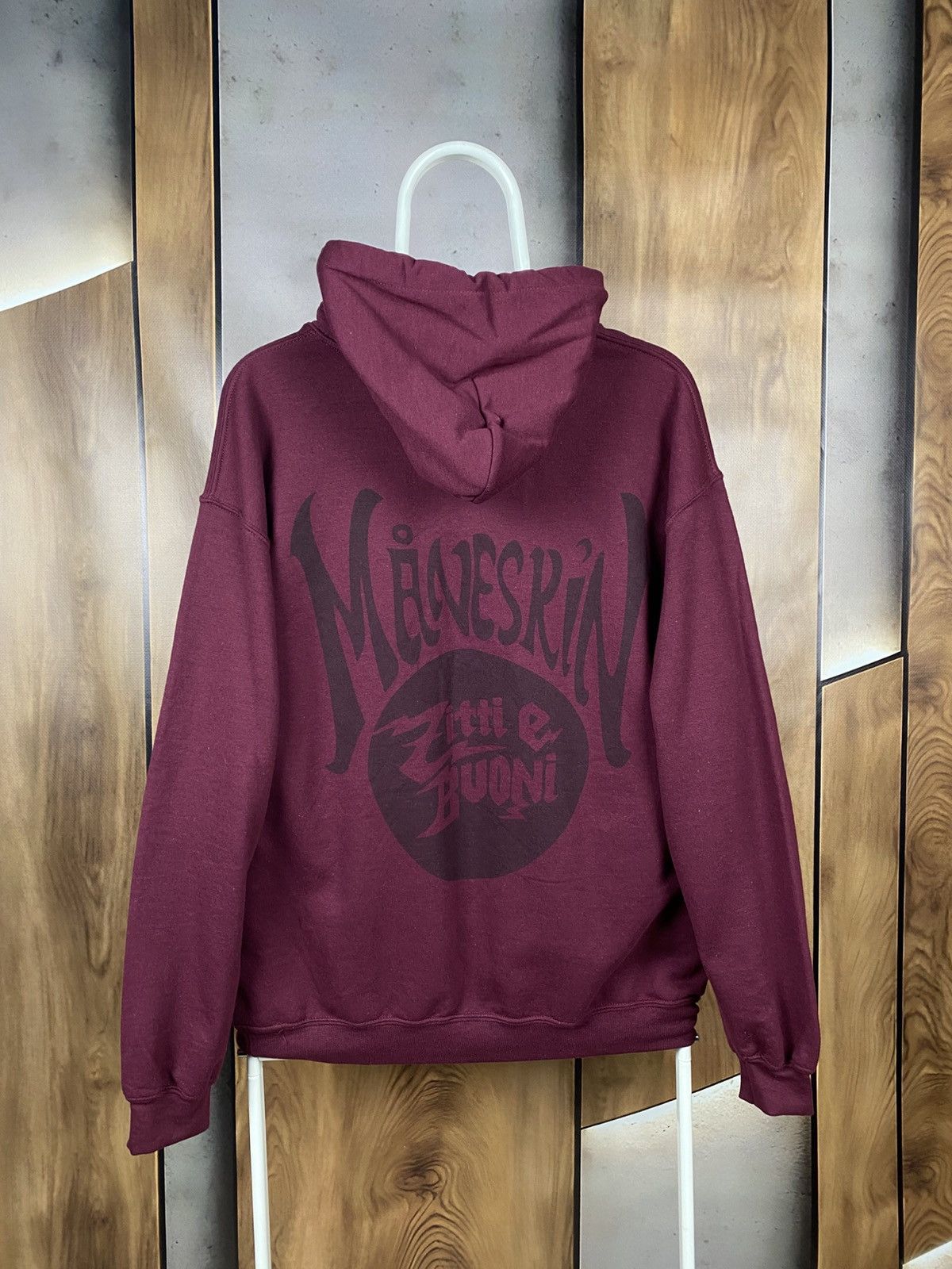 Band Tees 🎸Hoodie Maneskin Zitti E Buoni Big Logo Rock Band Tee🎸 Size US M / EU 48-50 / 2 - 2 Thumbnail
