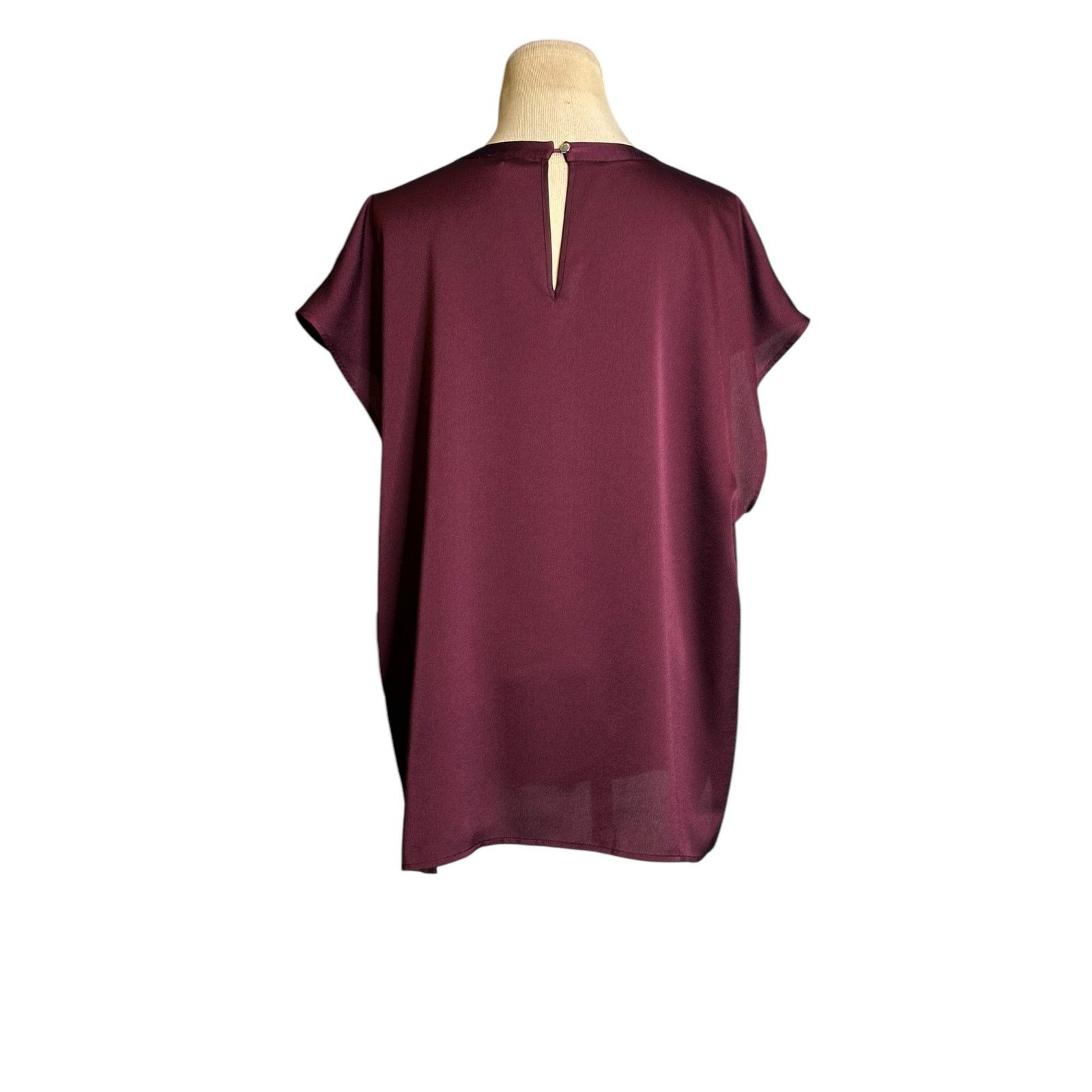 Vince Camuto Vince Camuto eggplant purple tunic blouse size XXL Size XXL / US 16-18 / IT 52-54 - 12 Thumbnail