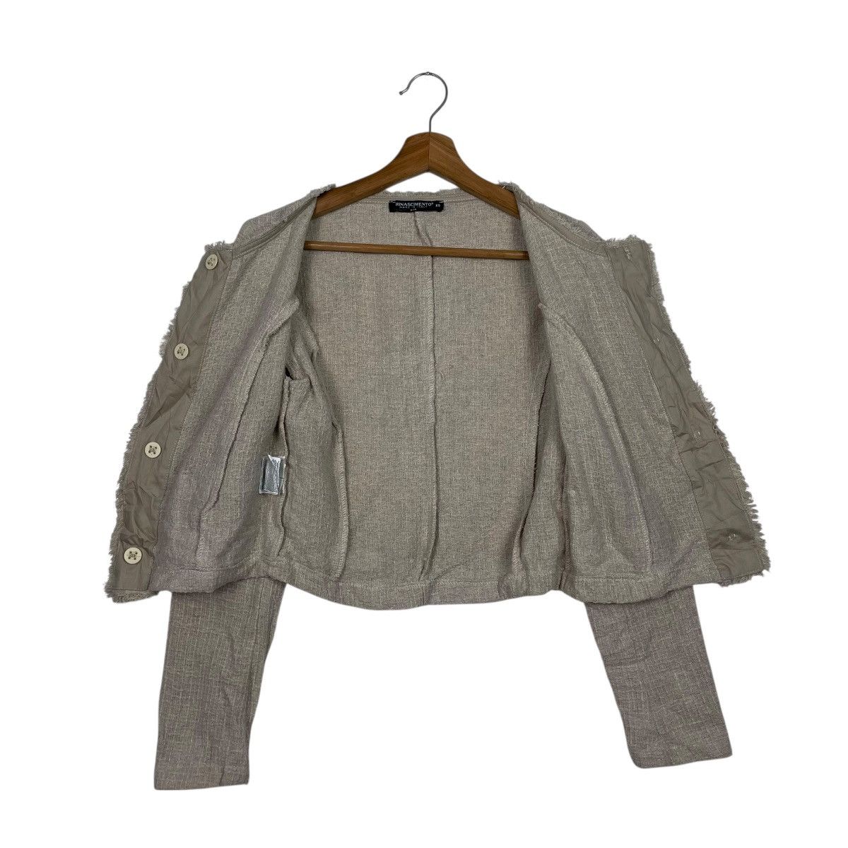 Other Rinascimento Crop Jacket Made In Italy Size XS / US 0-2 / IT 36-38 - 12 Thumbnail